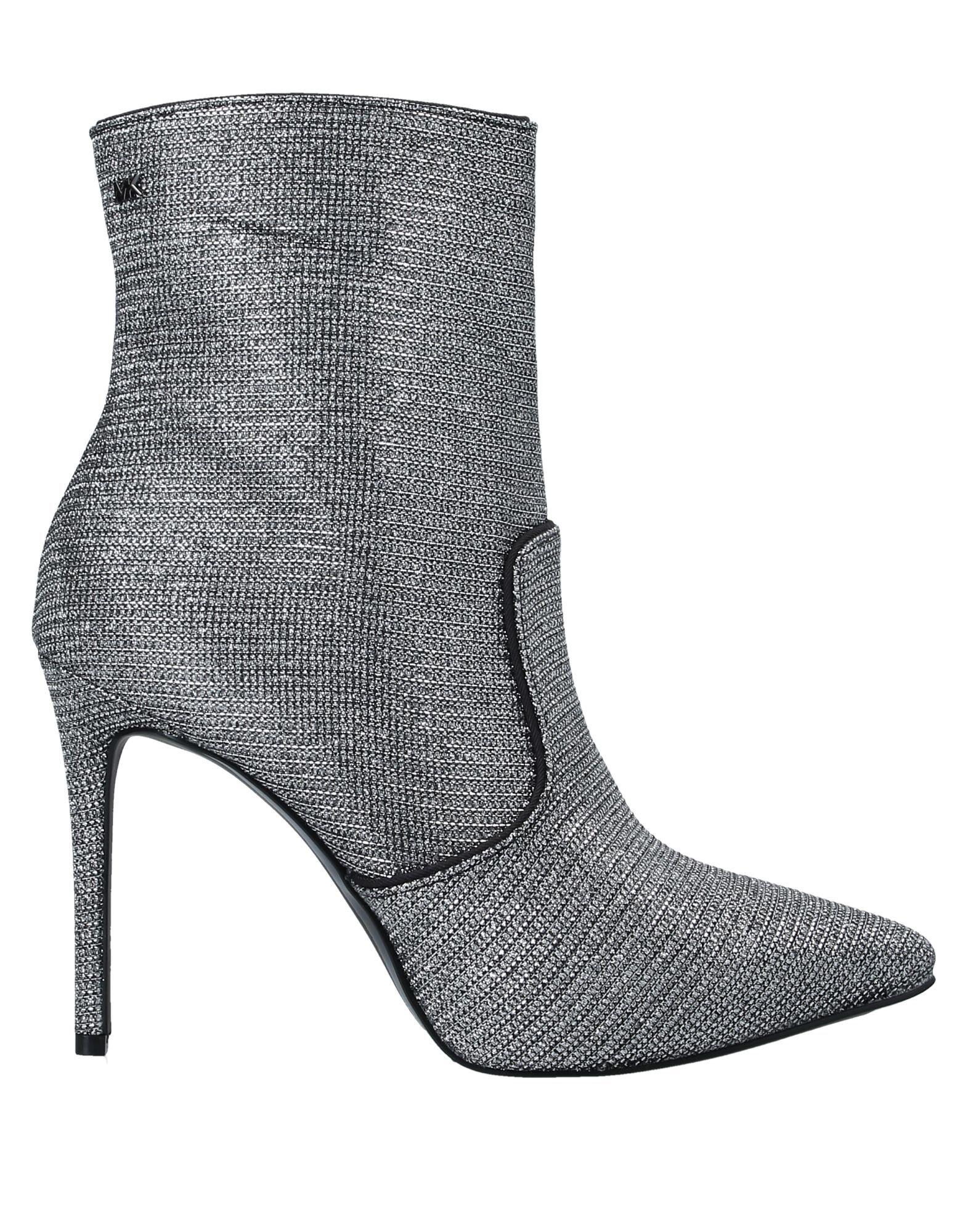 MICHAEL Michael Kors Ankle Boots in Silver (Metallic) - Lyst