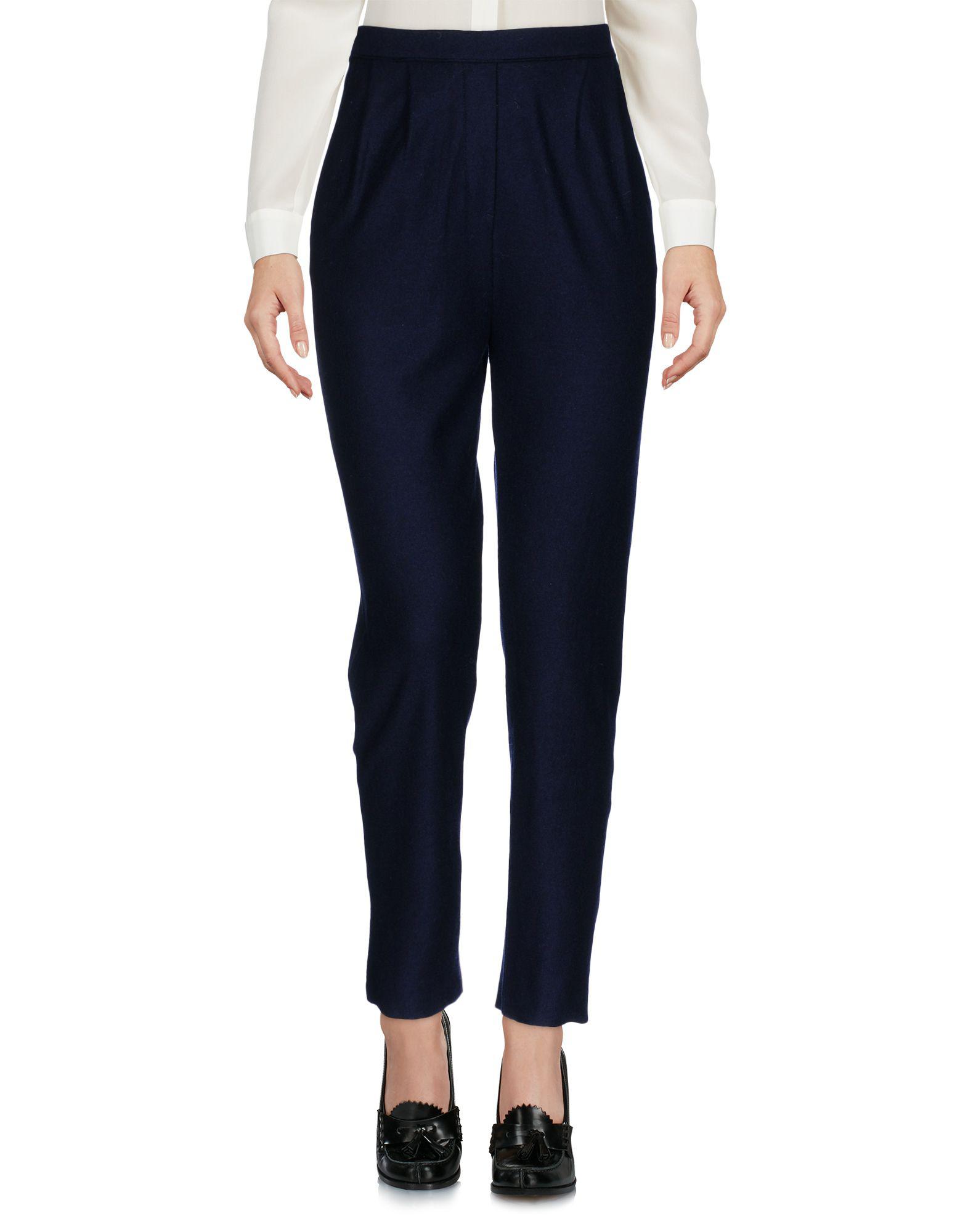 Niu Flannel Casual Pants in Dark Blue (Blue) Lyst