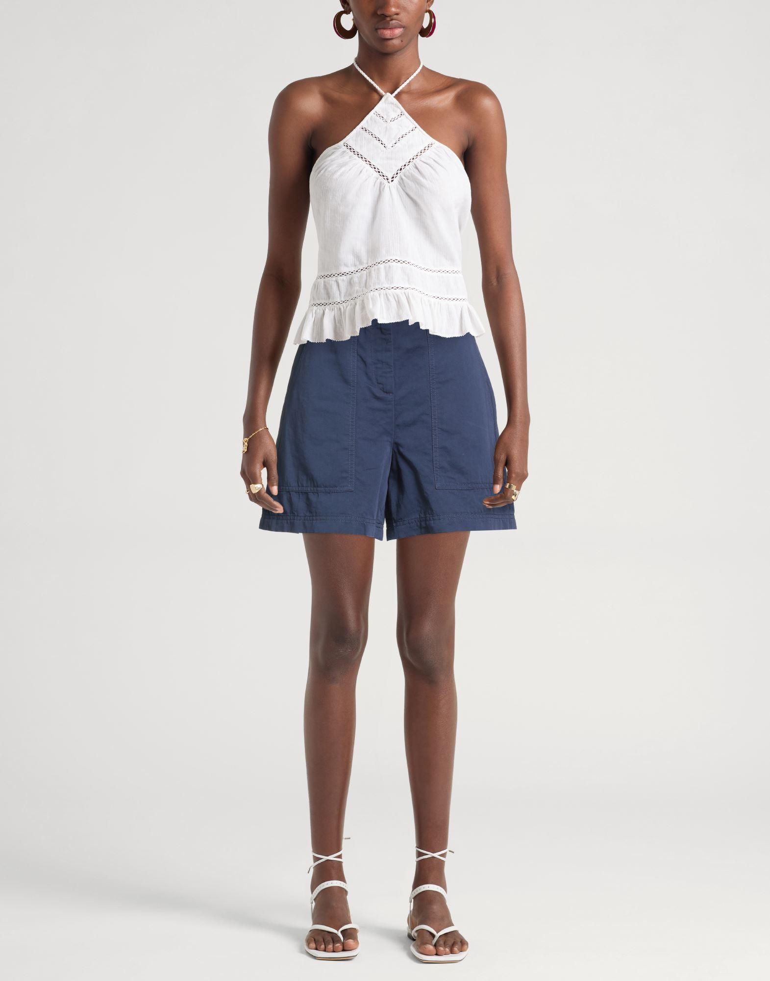 ショートパンツ WEEKEND MAX MARA BERMUDA BLUE IN COTTON AND LINEN Weekend by Maxmara Shorts & Bermuda Shorts Cotton, Linen in