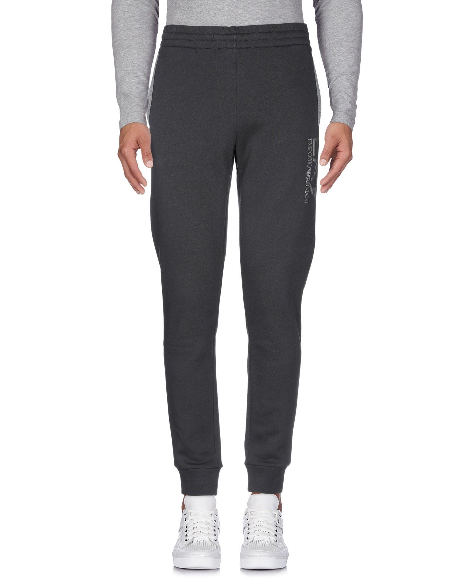 EA7 Synthetic Casual Pants in Black for Men Lyst