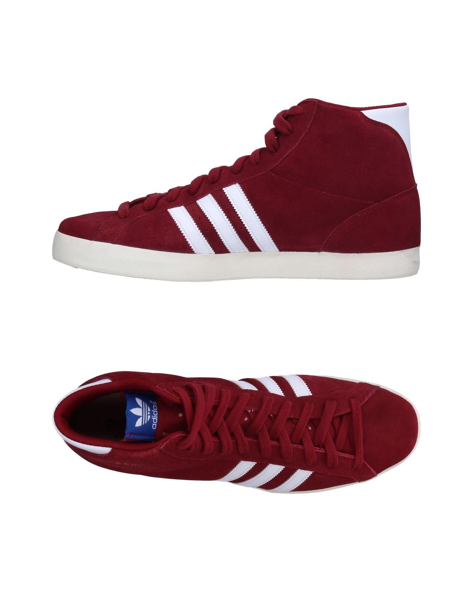 adidas Originals Rubber High-tops & Sneakers in Maroon (Red) for Men | Lyst