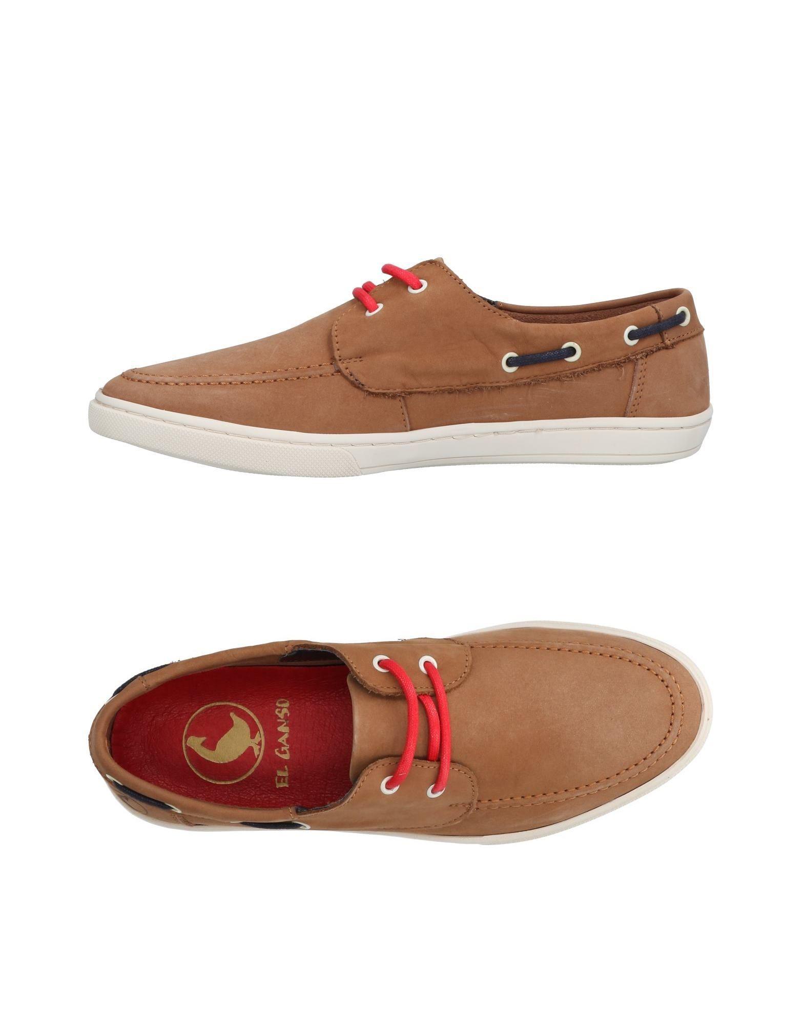 Elganso El Ganso Zapatillas Marrones El Ganso® Tan Suede Low Top