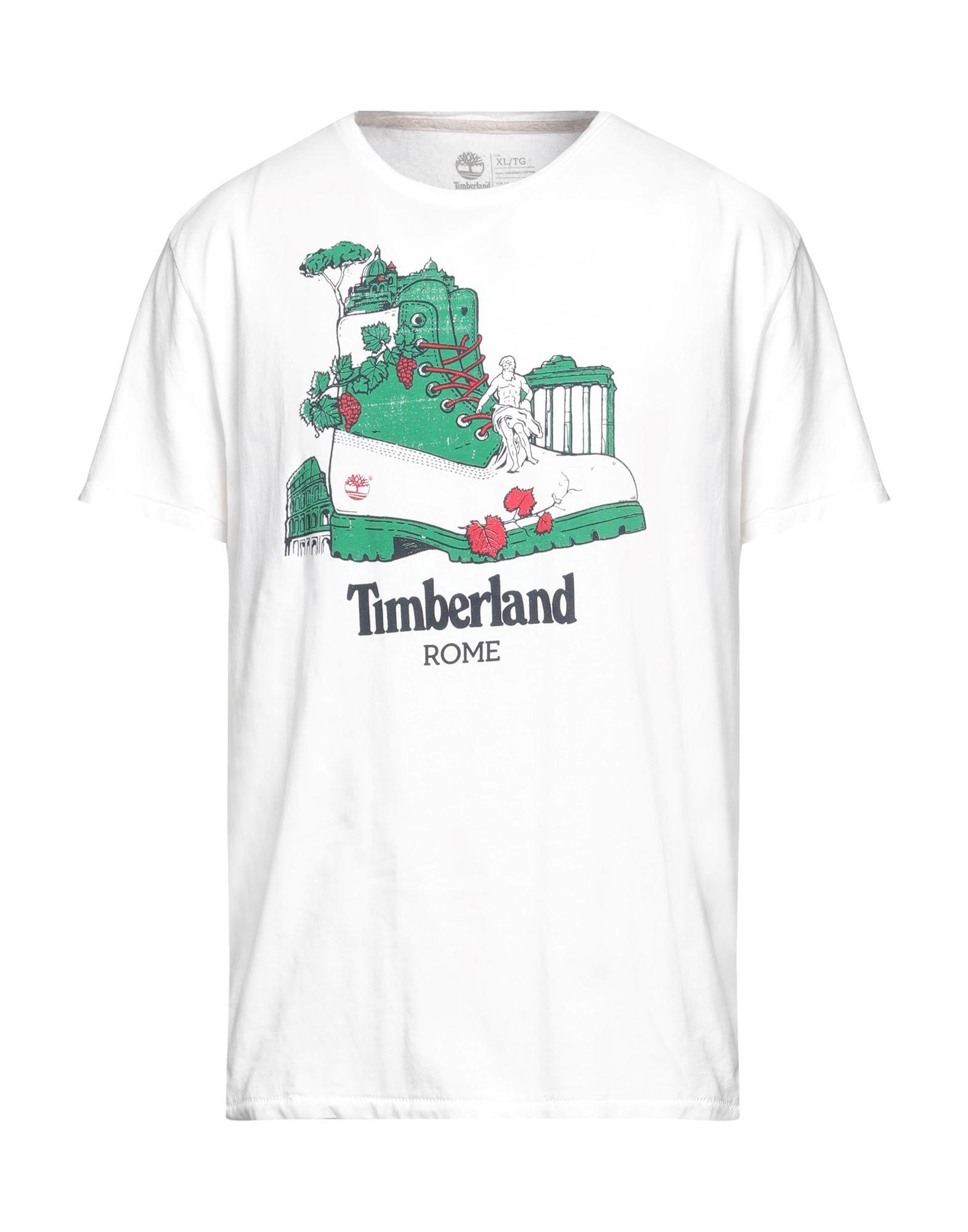 Timberland T-shirt in White for Men | Lyst