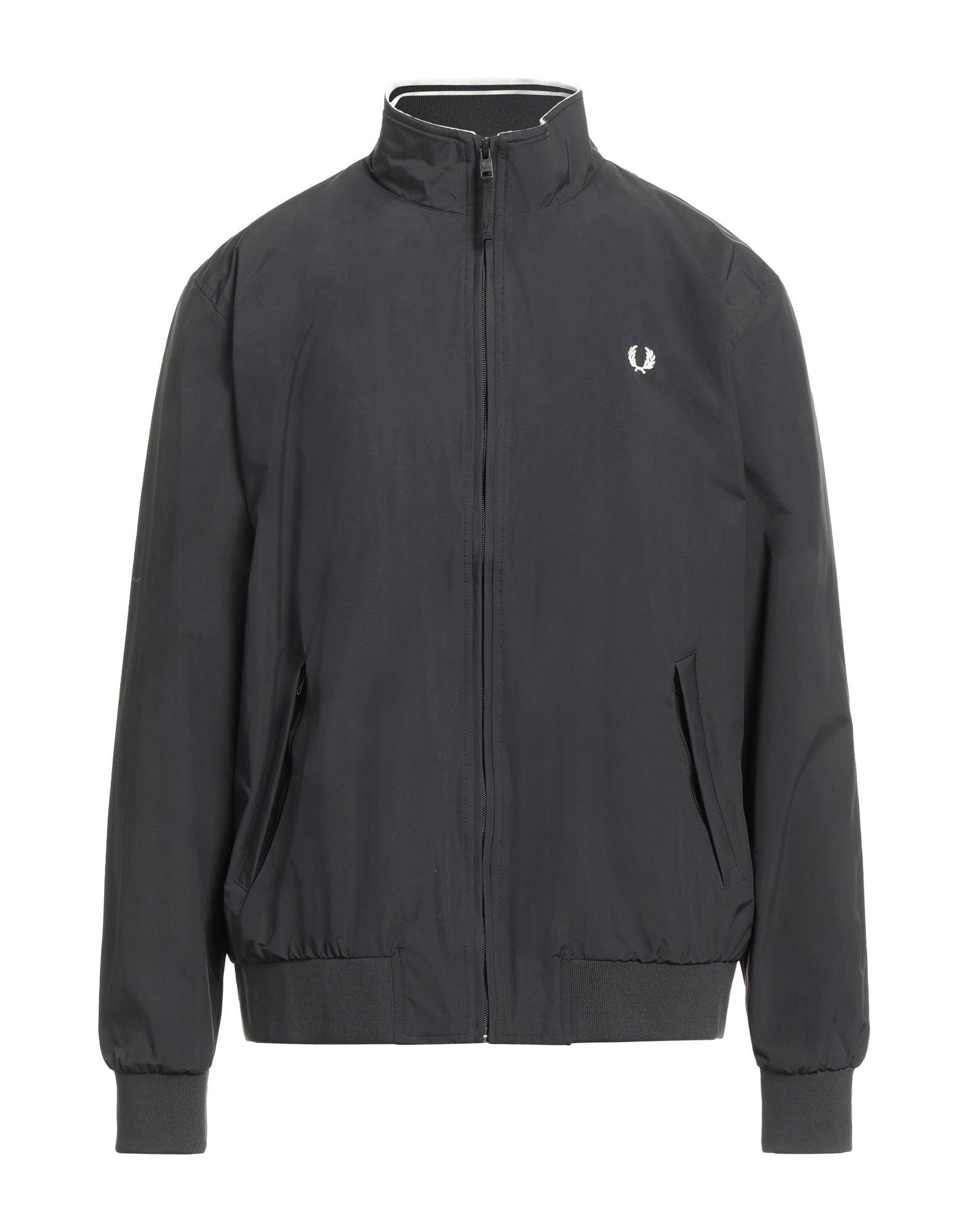 Fred Perry Synthetic Jacket in Black for Men | Lyst UK