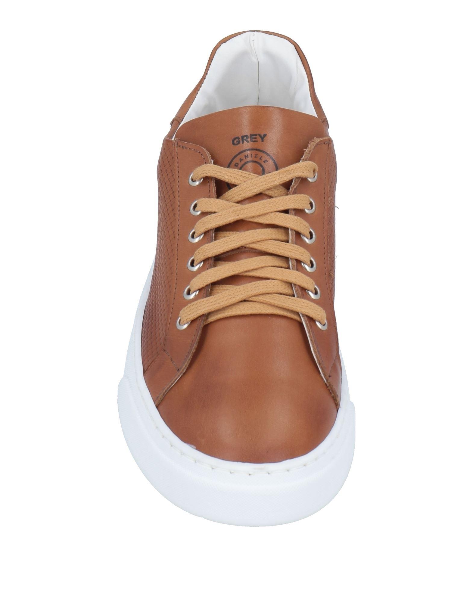 Grey Daniele Alessandrini Sneakers in Brown for Men | Lyst