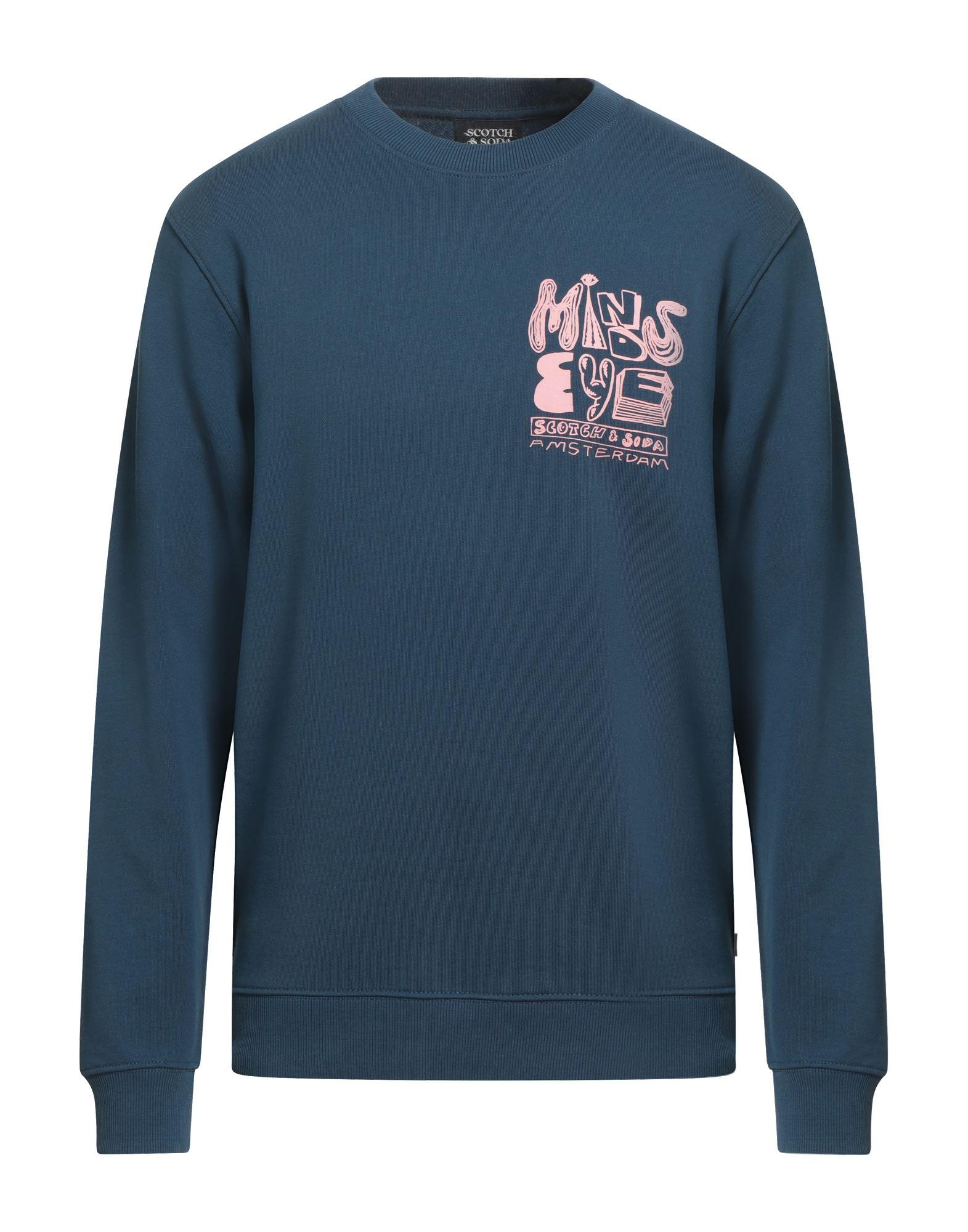 “Scotch & Soda” ブロックカラーパッチワークスウェット Blue Scotch & Soda” ブロックカラーパッチワークスウェット Blue