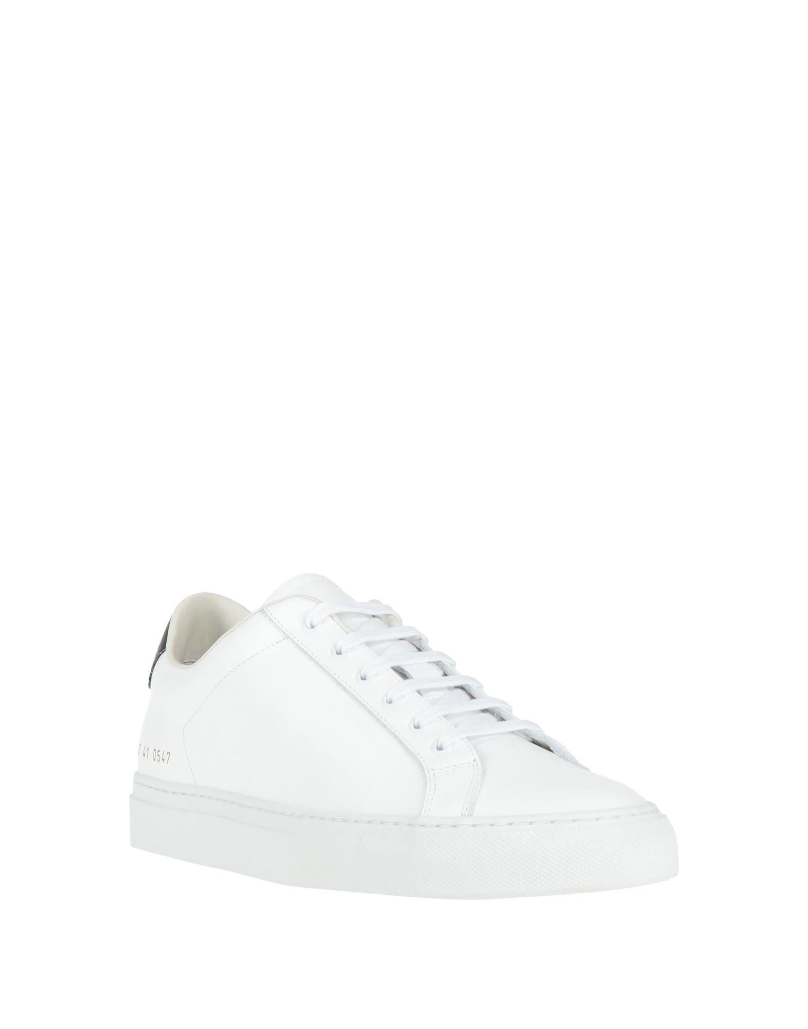 Common Projects Sneakers Leather in White for Men Lyst UK