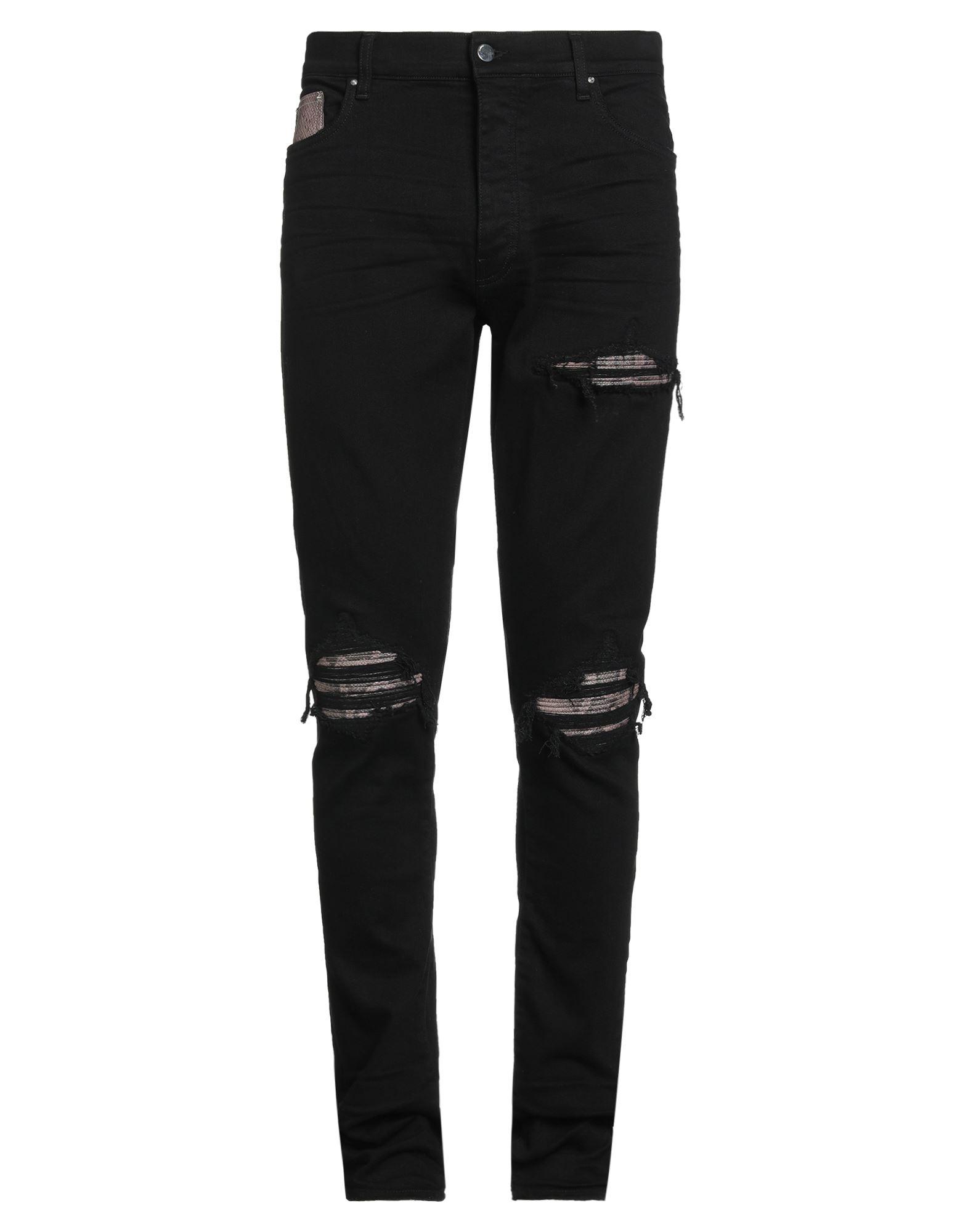 ジーンズ【AMIRI】関税込み送料無料 コットン ポケット5つ 無地 Slim jeans Amiri White size 26 US in Cotton - elasthane
