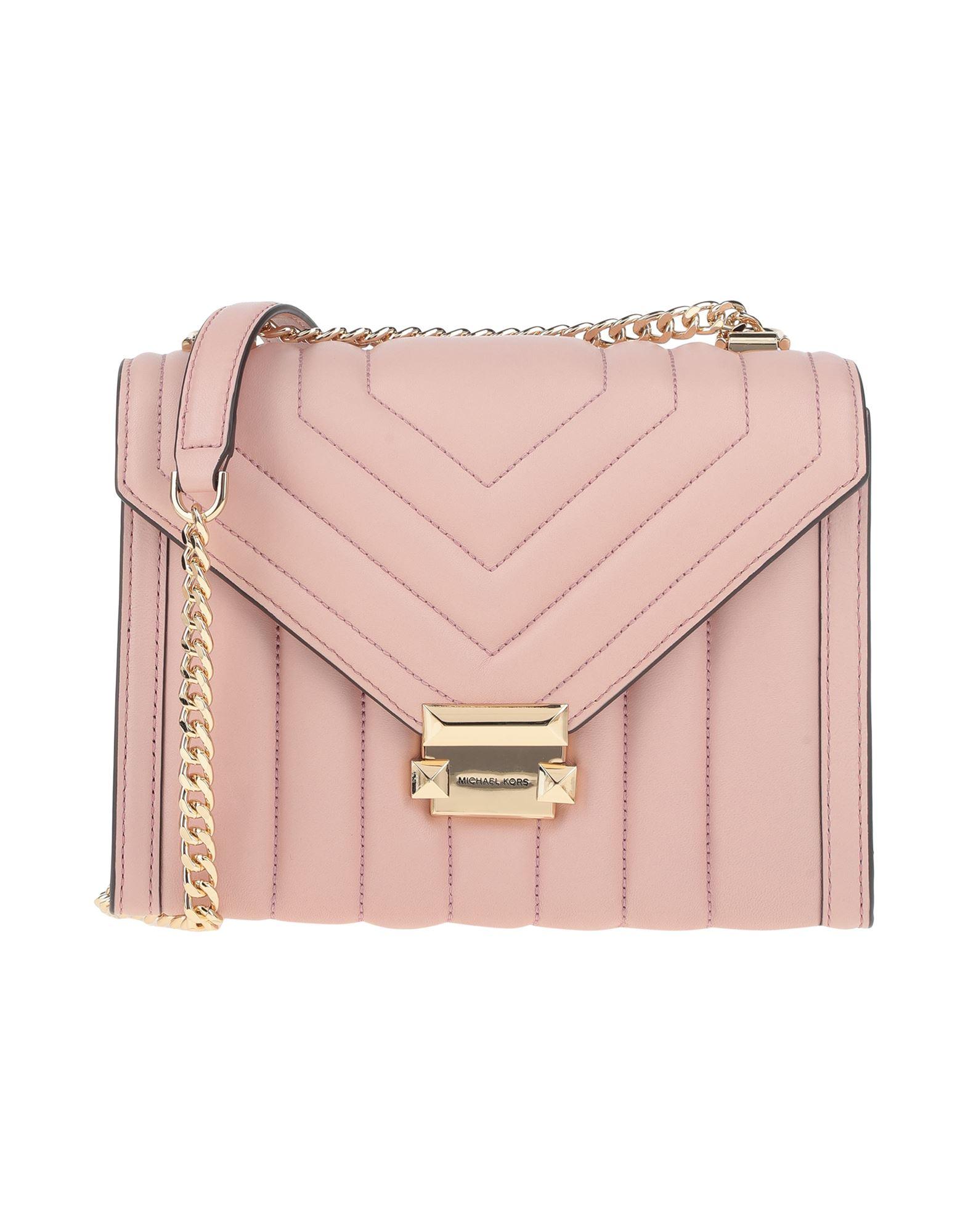 michael kors pink cross bolsa