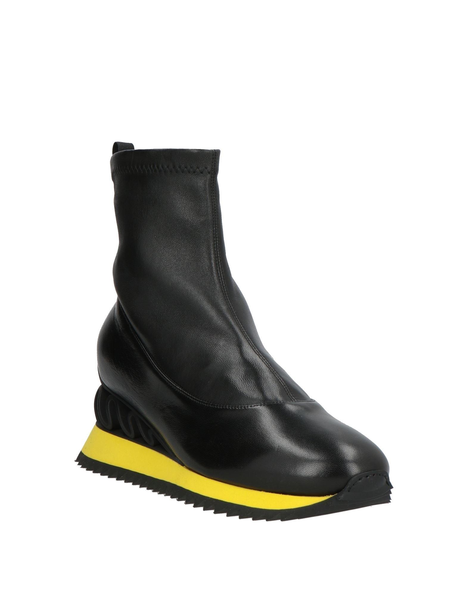 ロングブーツ LE SILLA Black Leather Colette Boots COLETTE BOOT 120 mm EBANO/TOWER | Le Silla