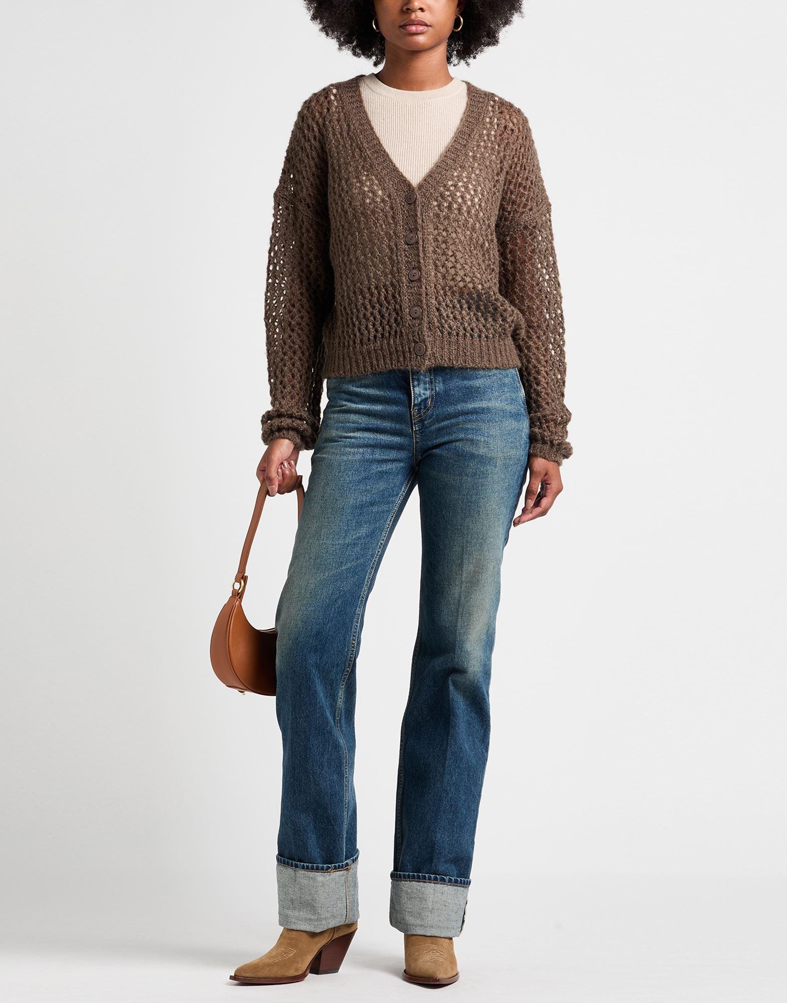 Maliparmi Cardigan in Brown Lyst UK