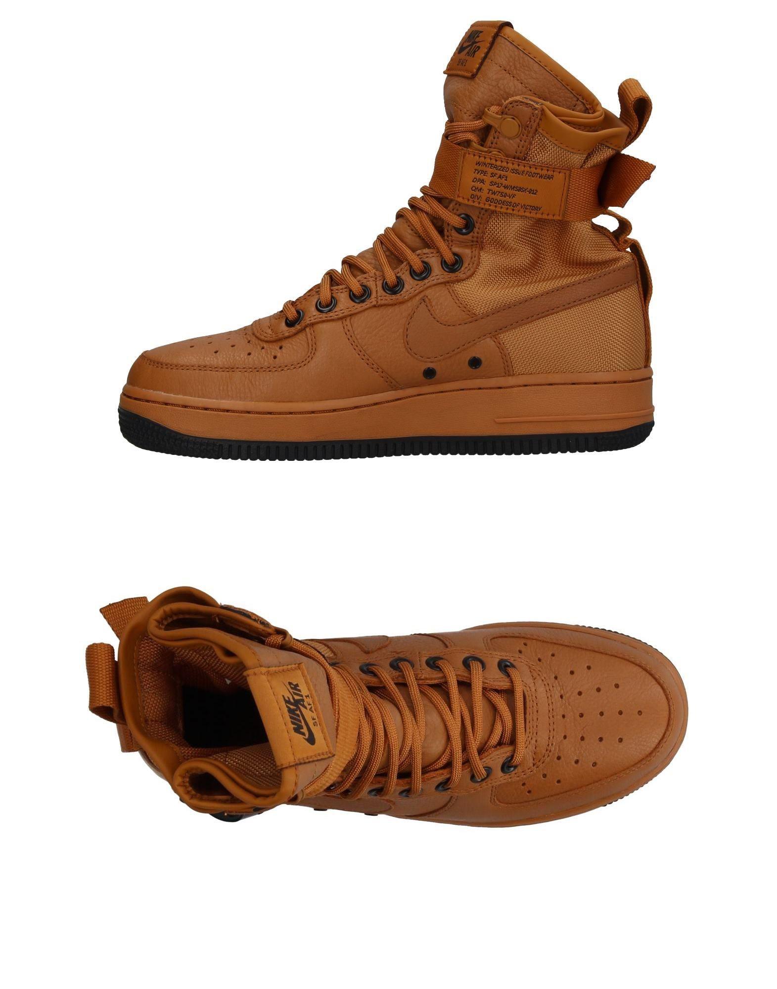 nike camel high tops