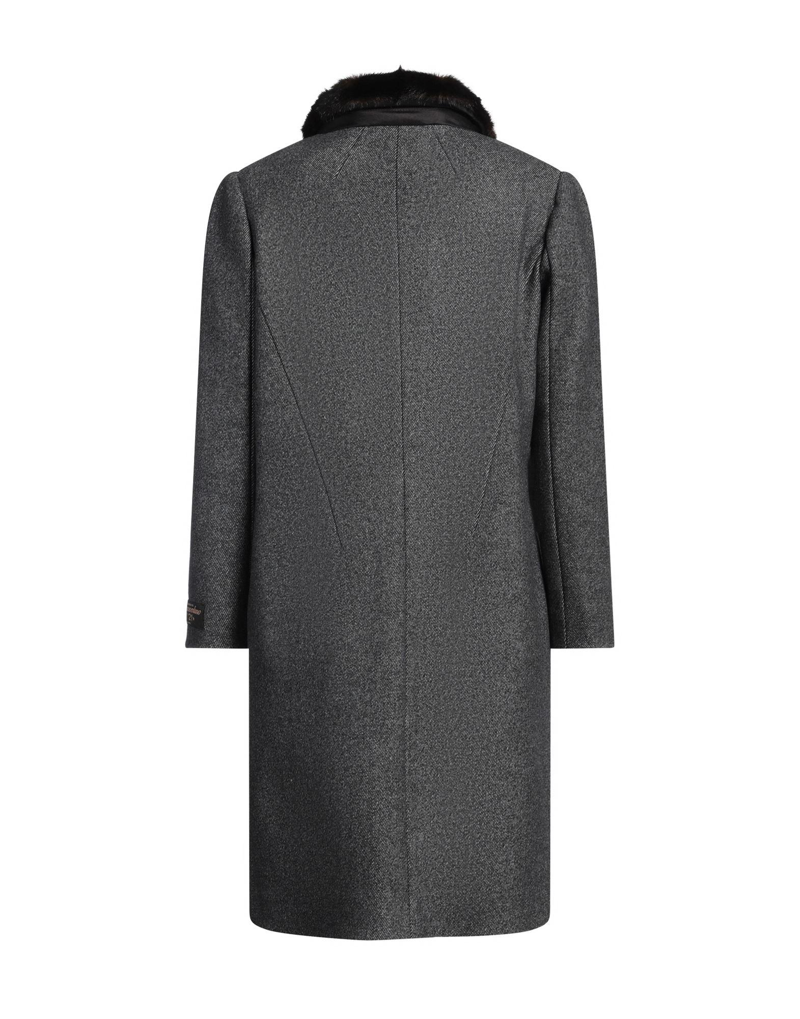 コート N 21 Woman Coat Grey N0214602 8924 N°21 Coats for Women | Online Sale up to 80% off | Lyst