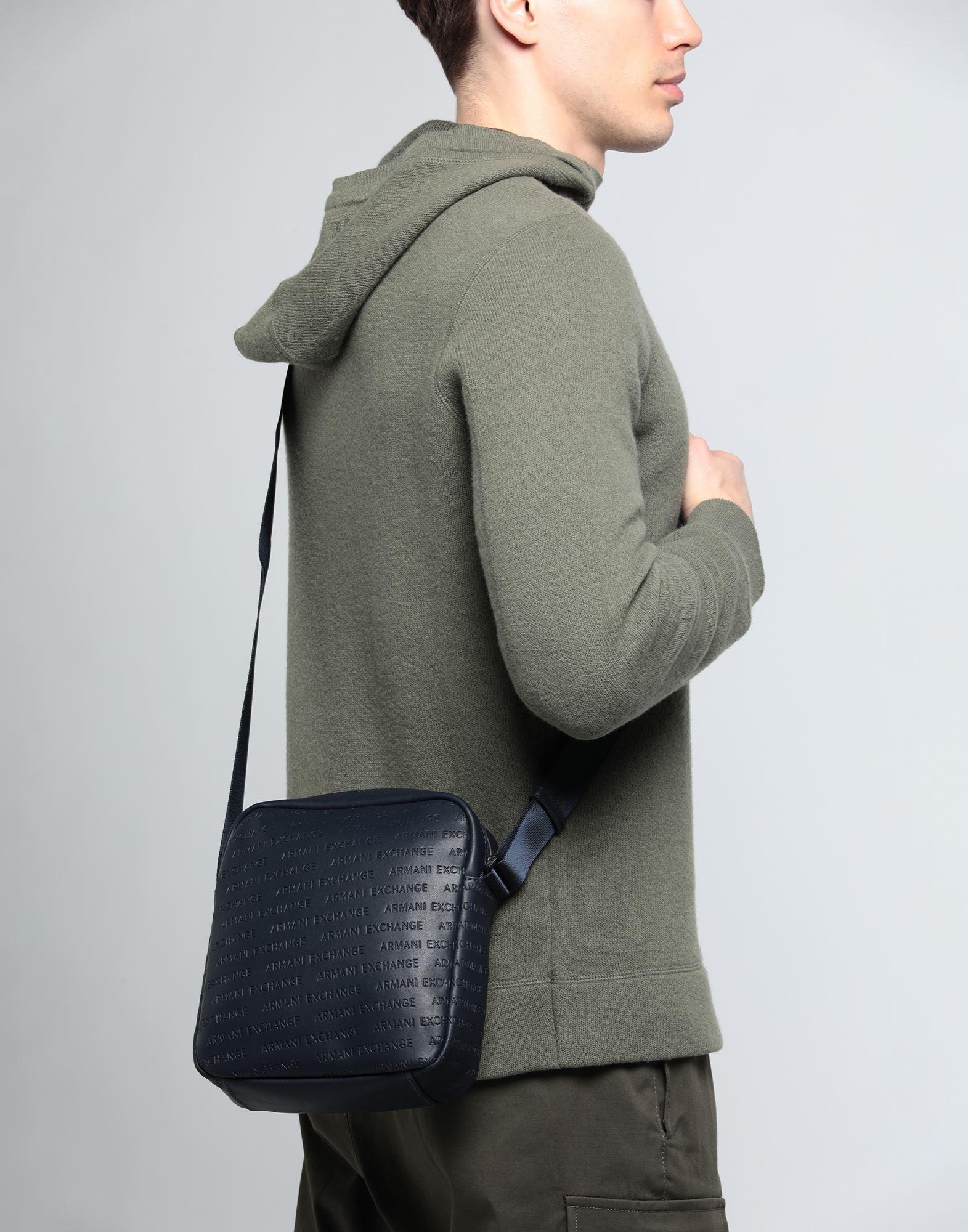 armani exchange crossbody bag men's