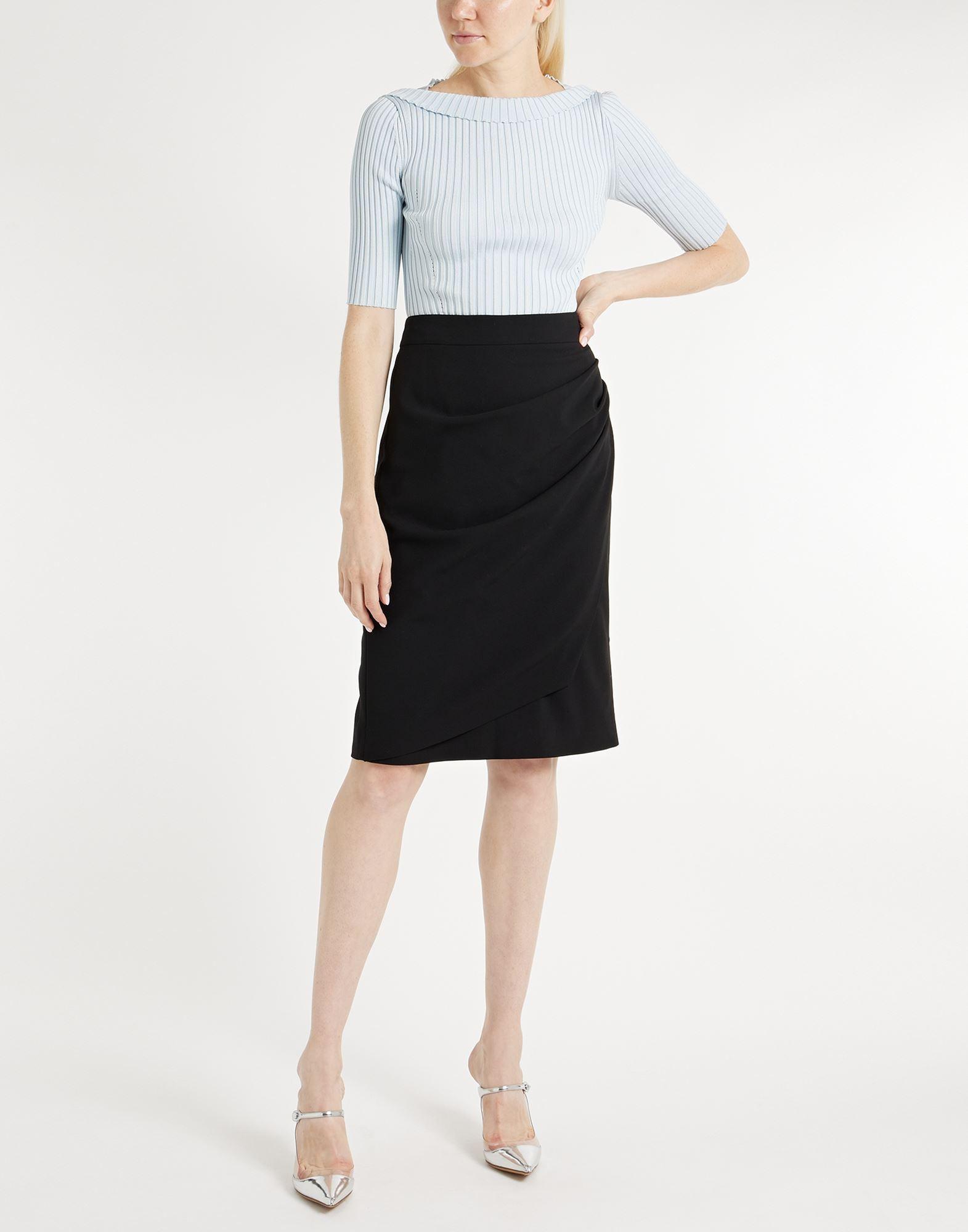 GIORGIO ARMANI VIRGIN WOOL MIDI SKIRT スカート Giorgio Armani Work Skirts for Women | Lyst