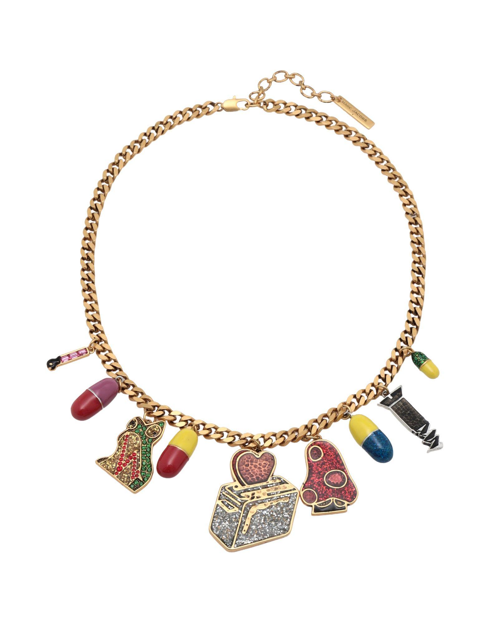 Marc Jacobs Necklace in Metallic - Lyst