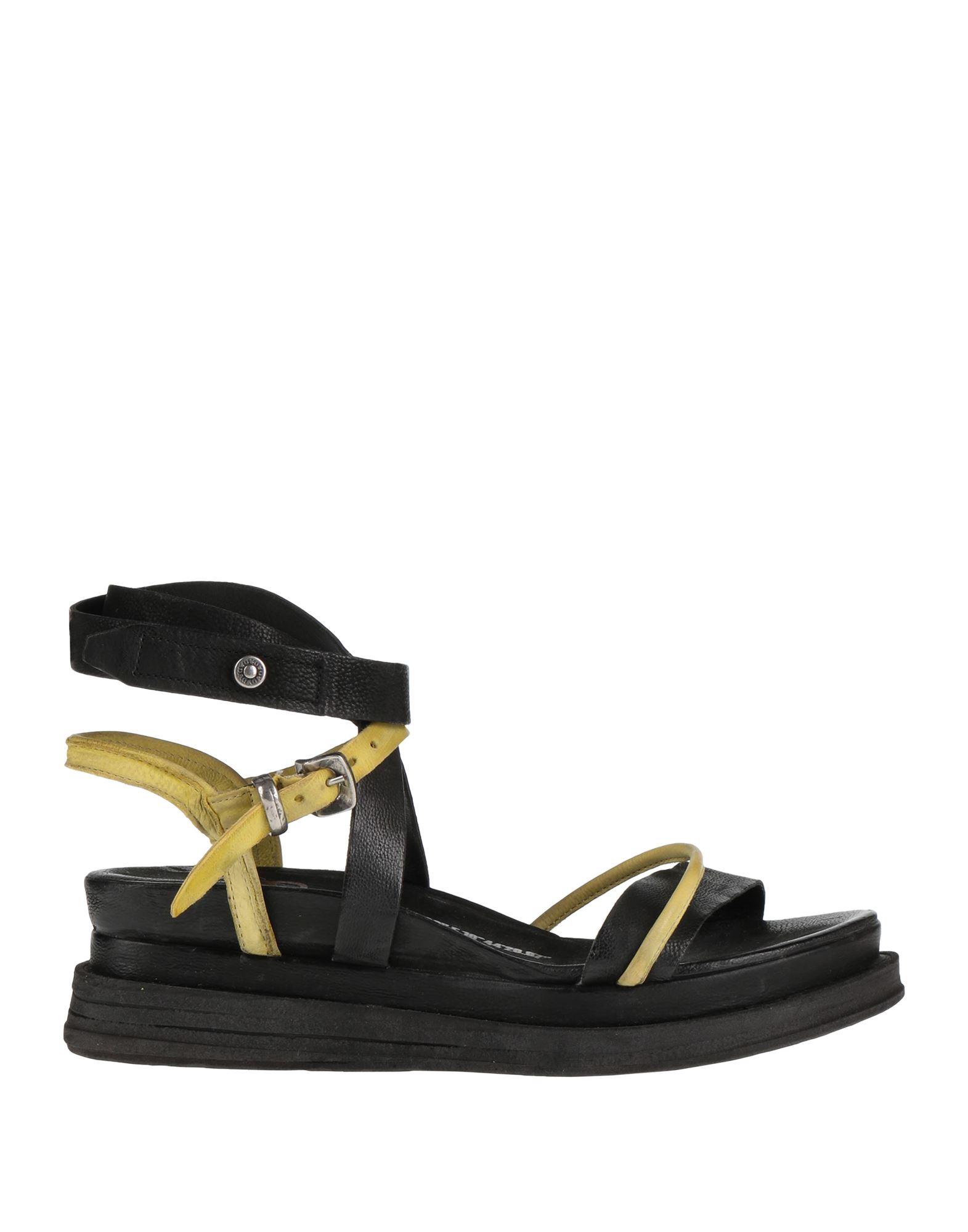 A.s.98 Sandals in Black Lyst