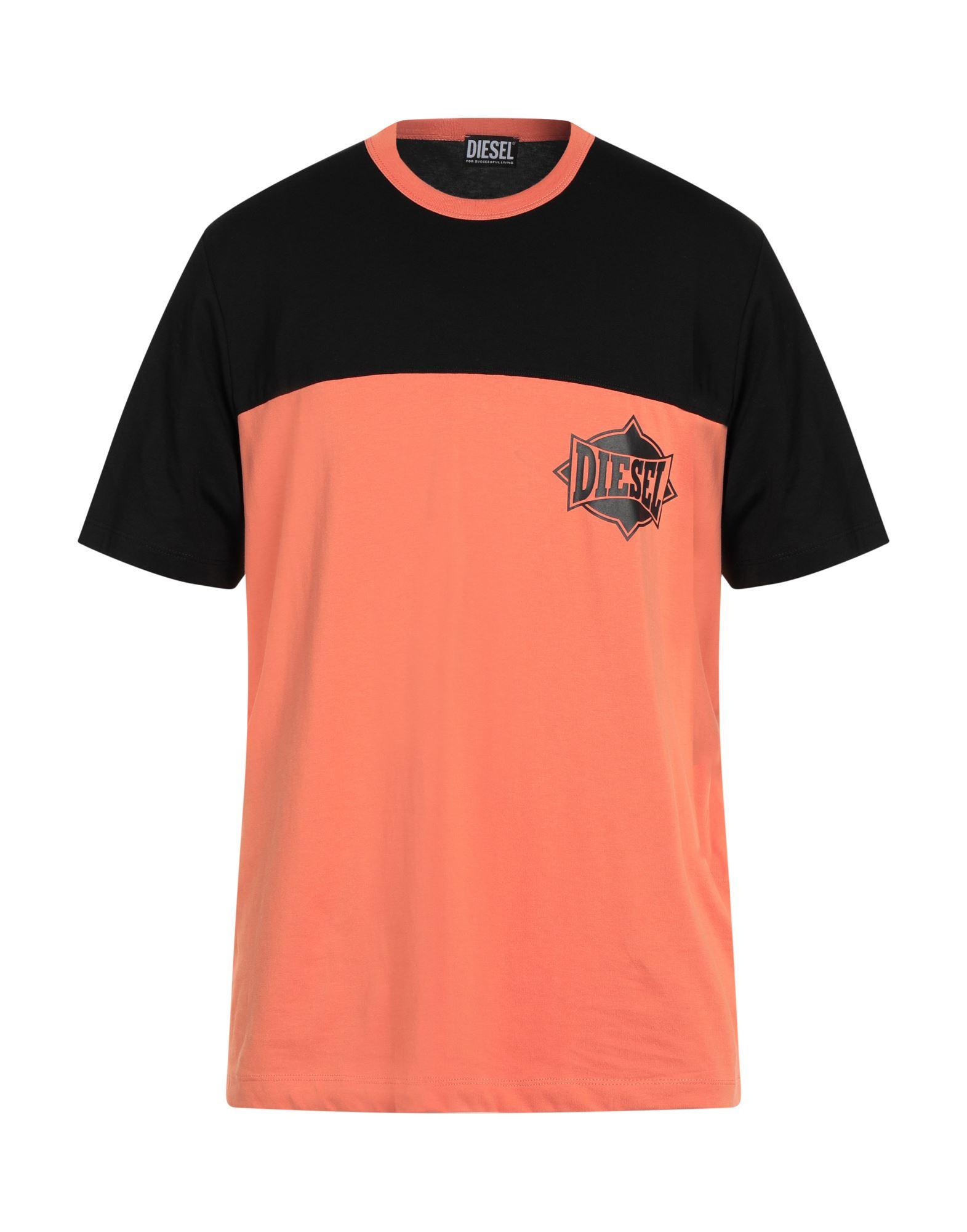 diesel t shirt orange