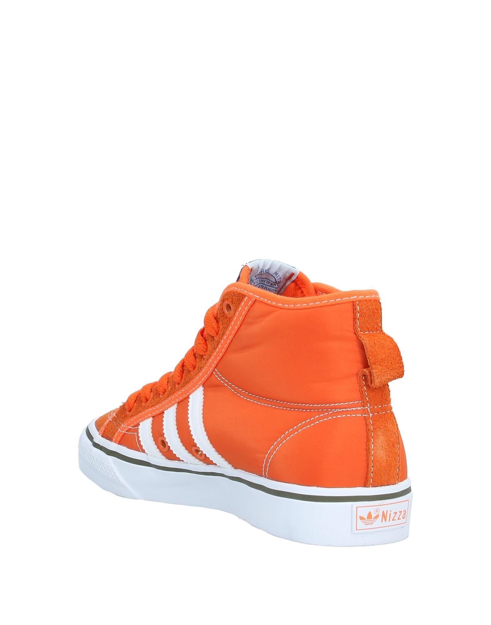 bird Scrupulous son adidas Originals High-tops & Sneakers in Orange for Men | Lyst
