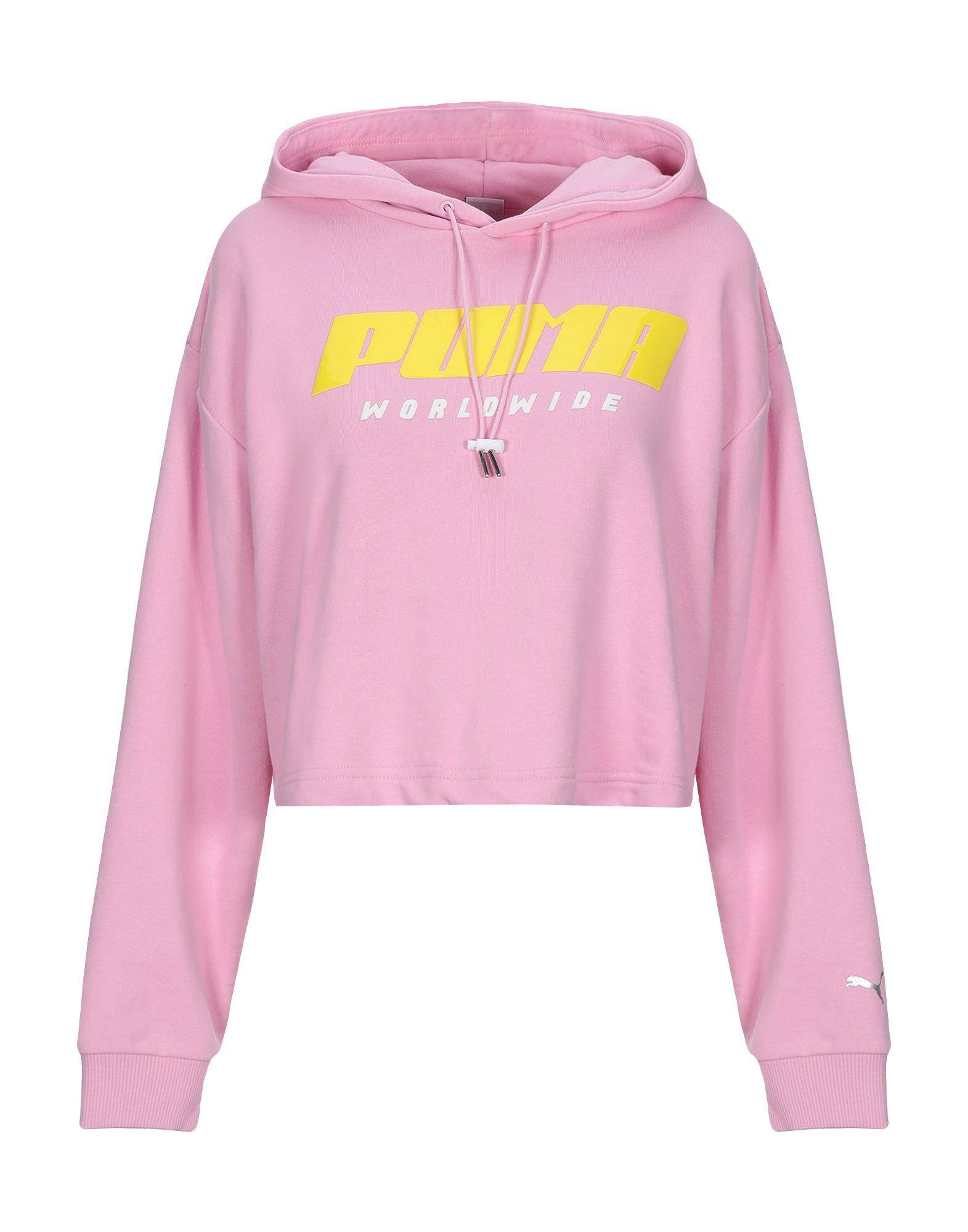 PUMA Synthetic Sweatshirt in Pink - Save 44% - Lyst
