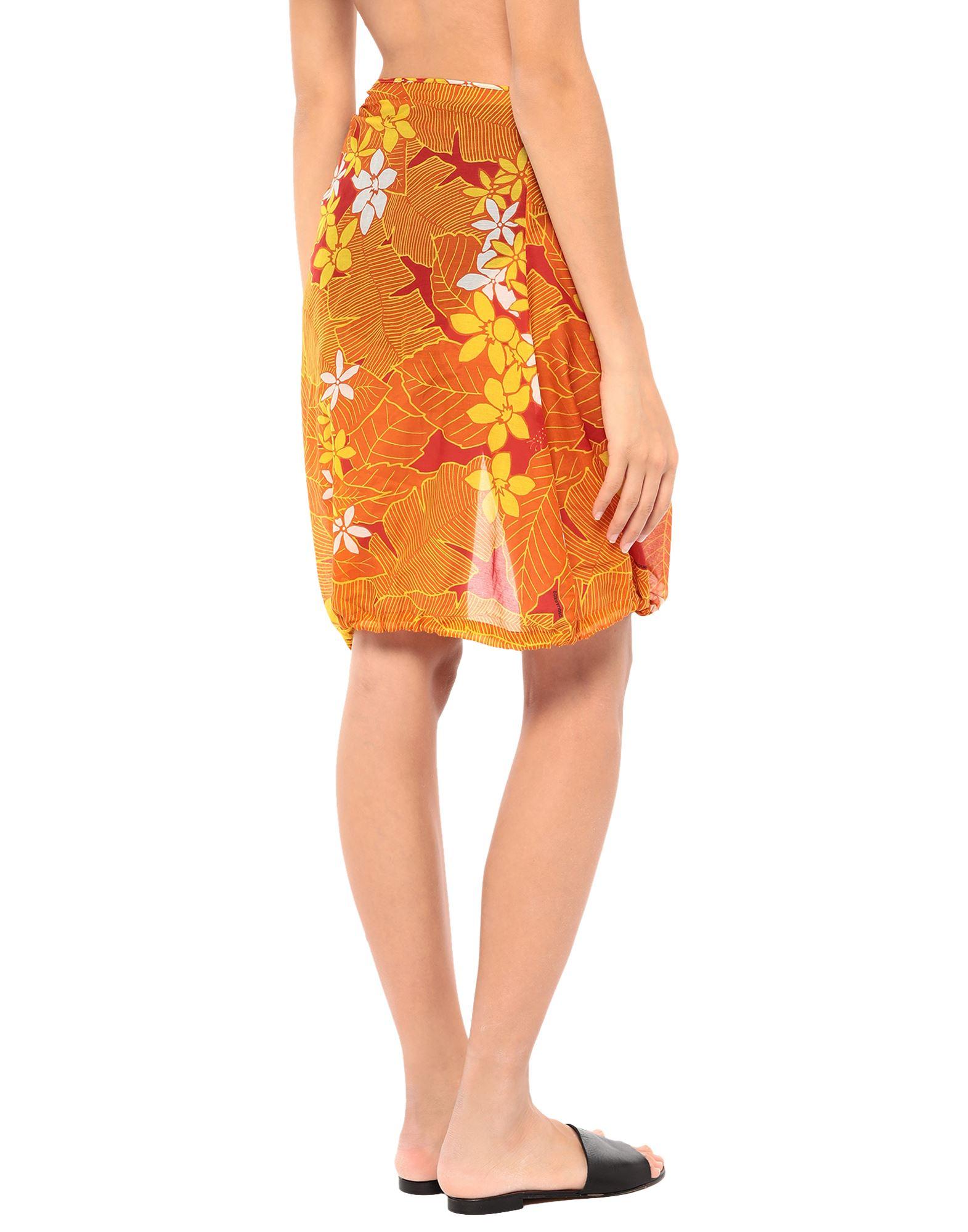 DSquared² Cotton Sarong in Orange - Lyst