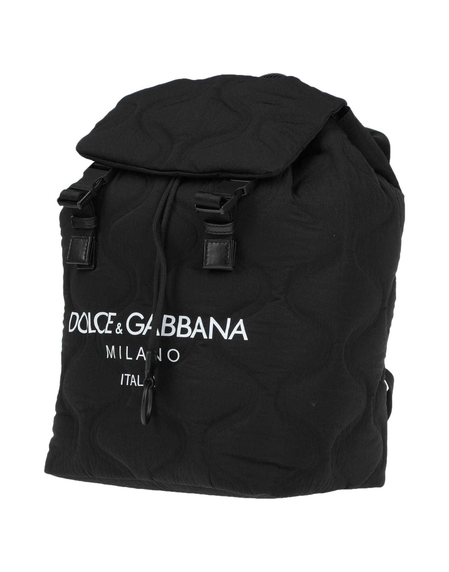 Sac à Dos DOLCE & GABBANA Homme Gris Nylon - Modèle Prince Forever, Neuf Avec étiquettes