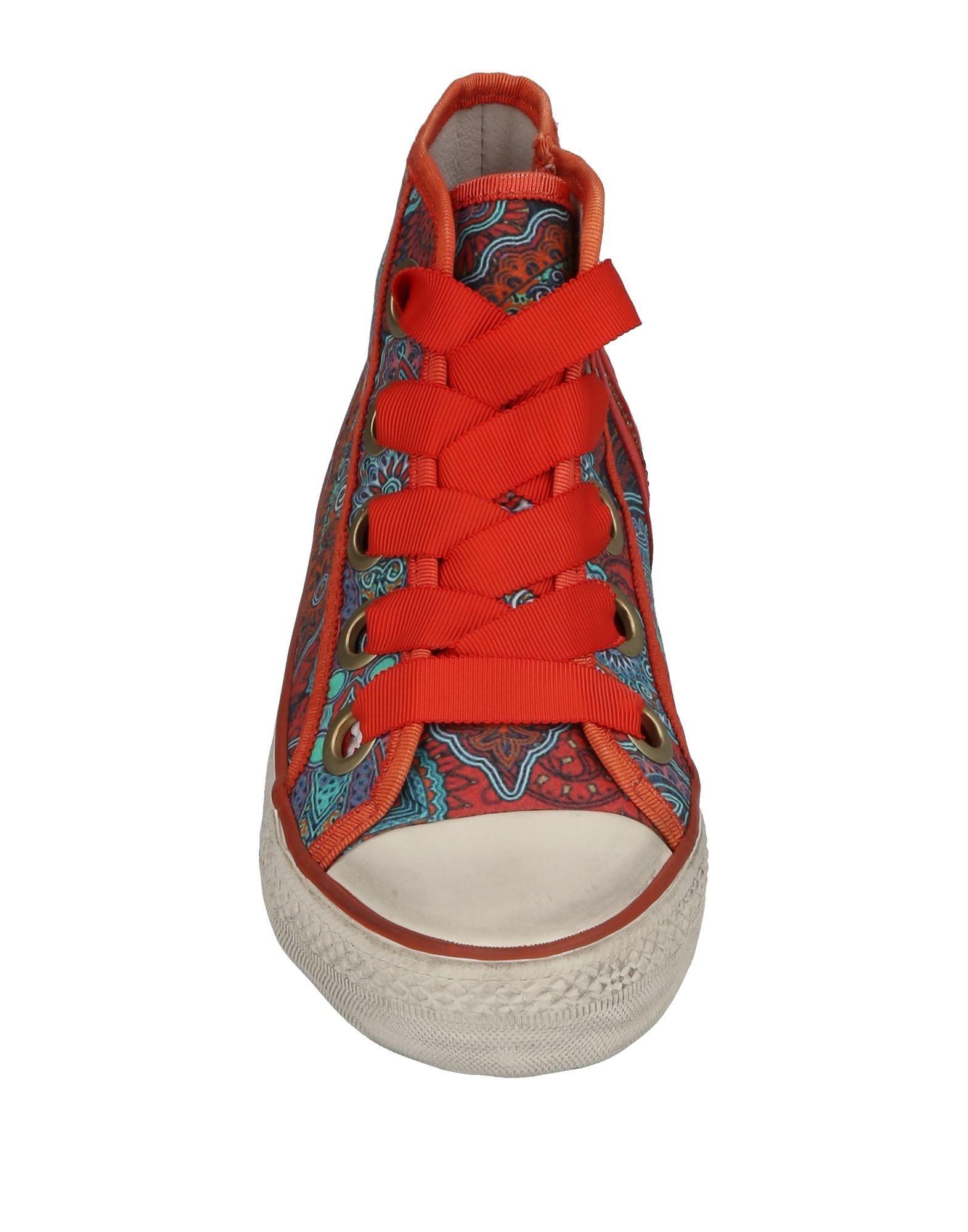 Ash Rubber Hightops &amp; Sneakers in Orange Lyst