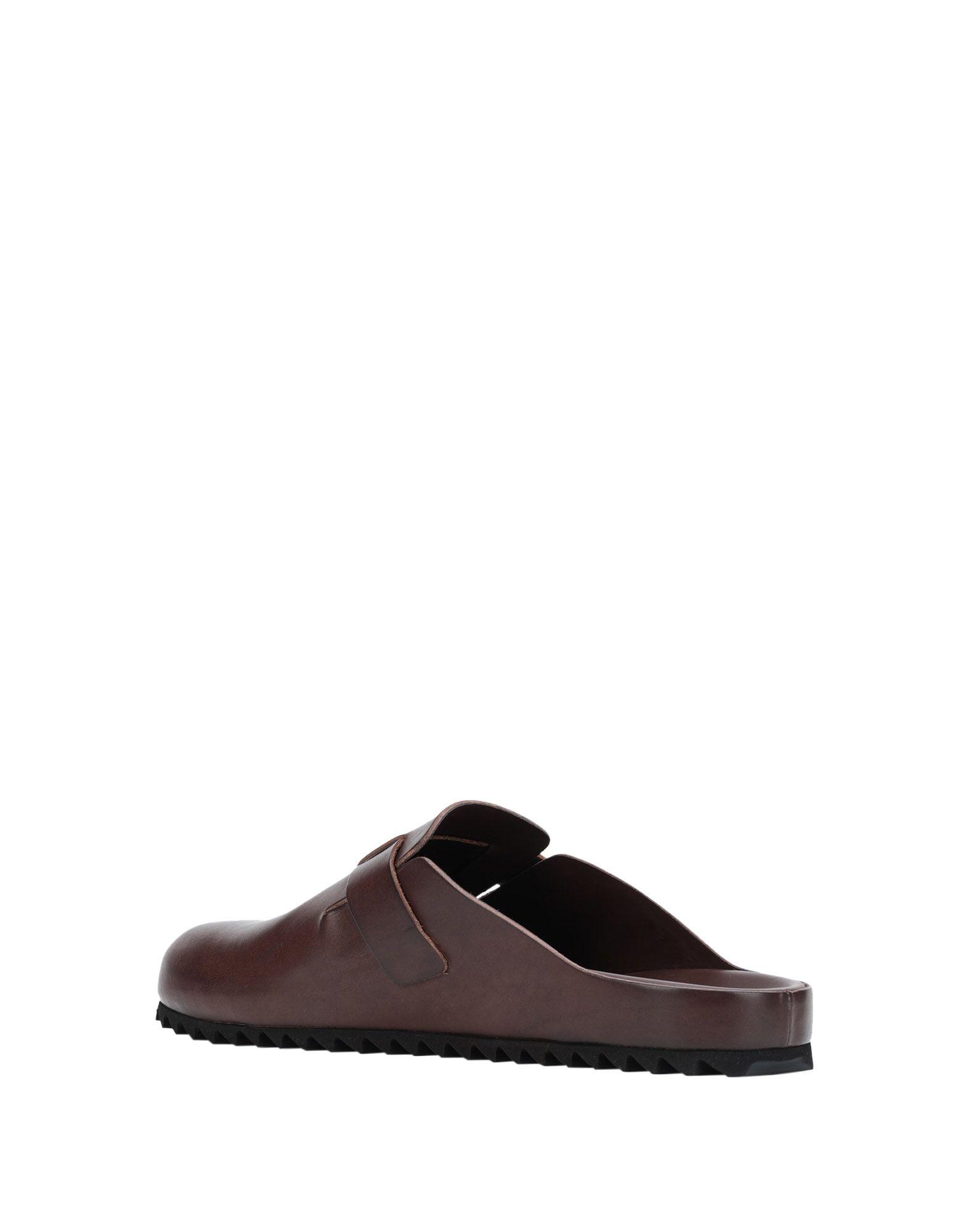 Officine Creative Leather Mules in Dark Brown (Brown) for Men - Lyst