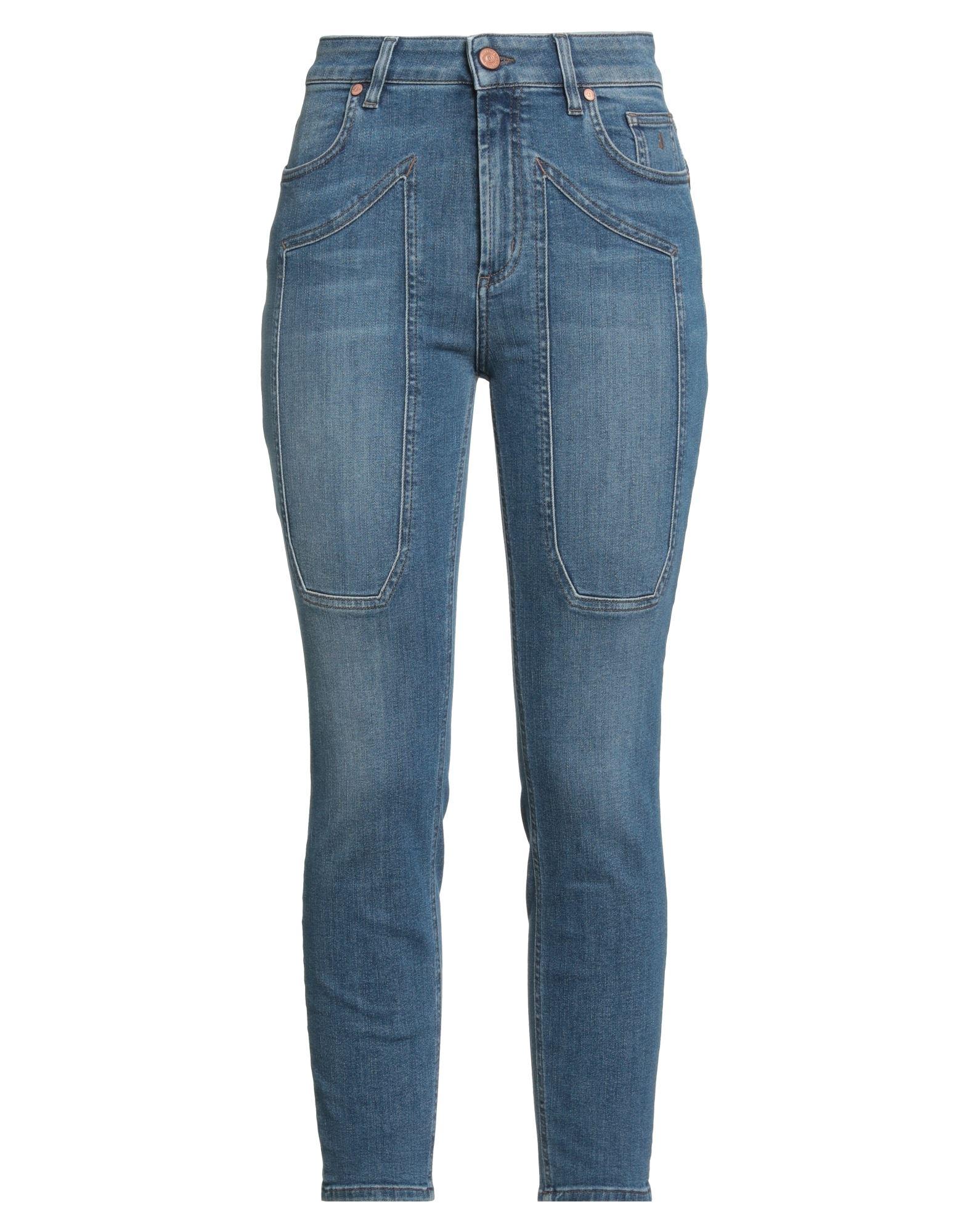 デニム・ジーパン JECKERSON Woman Jeans Stone Washed Jeckerson Jeans for Women | Online Sale up to 79% off | Lyst