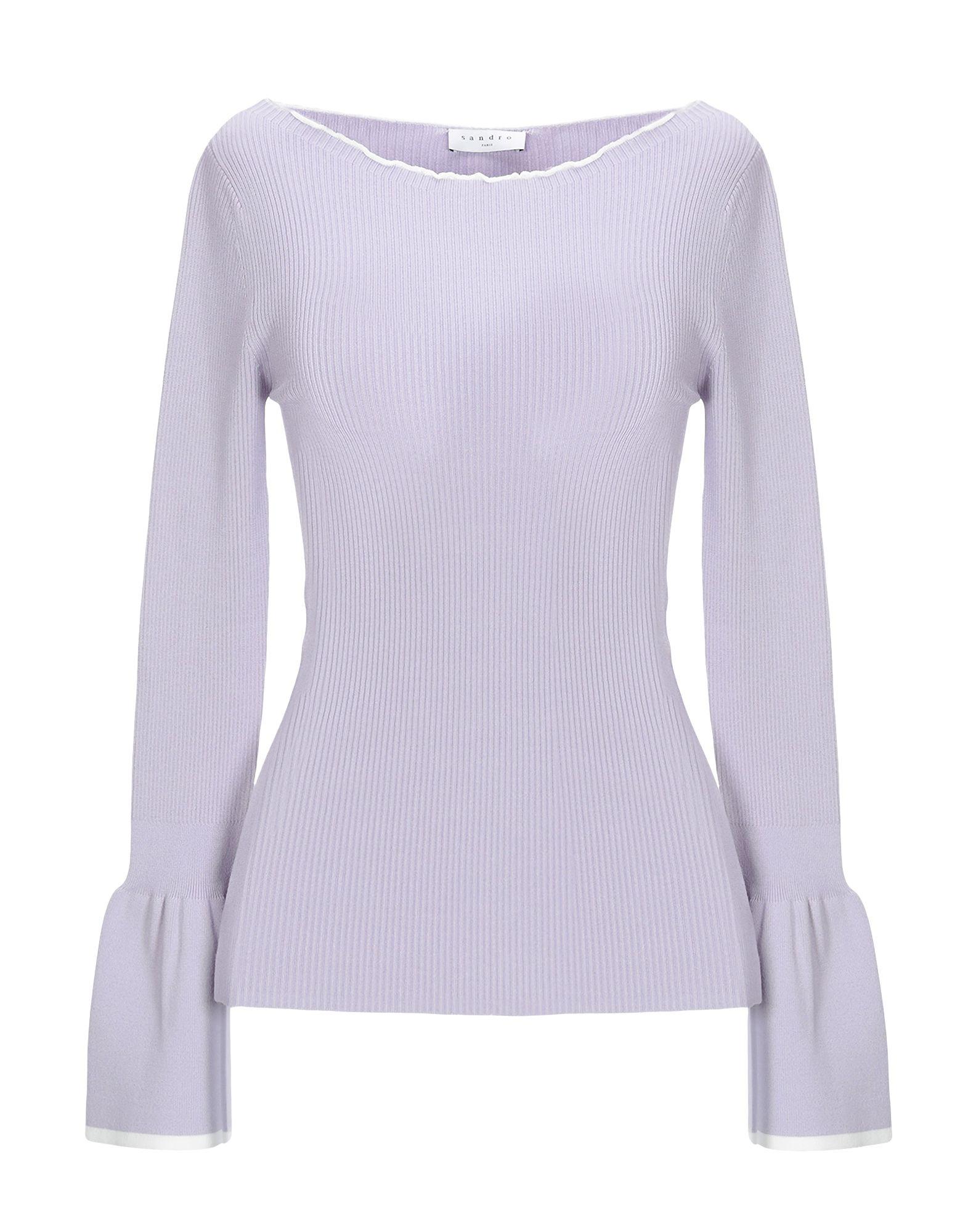 sandro purple sweater