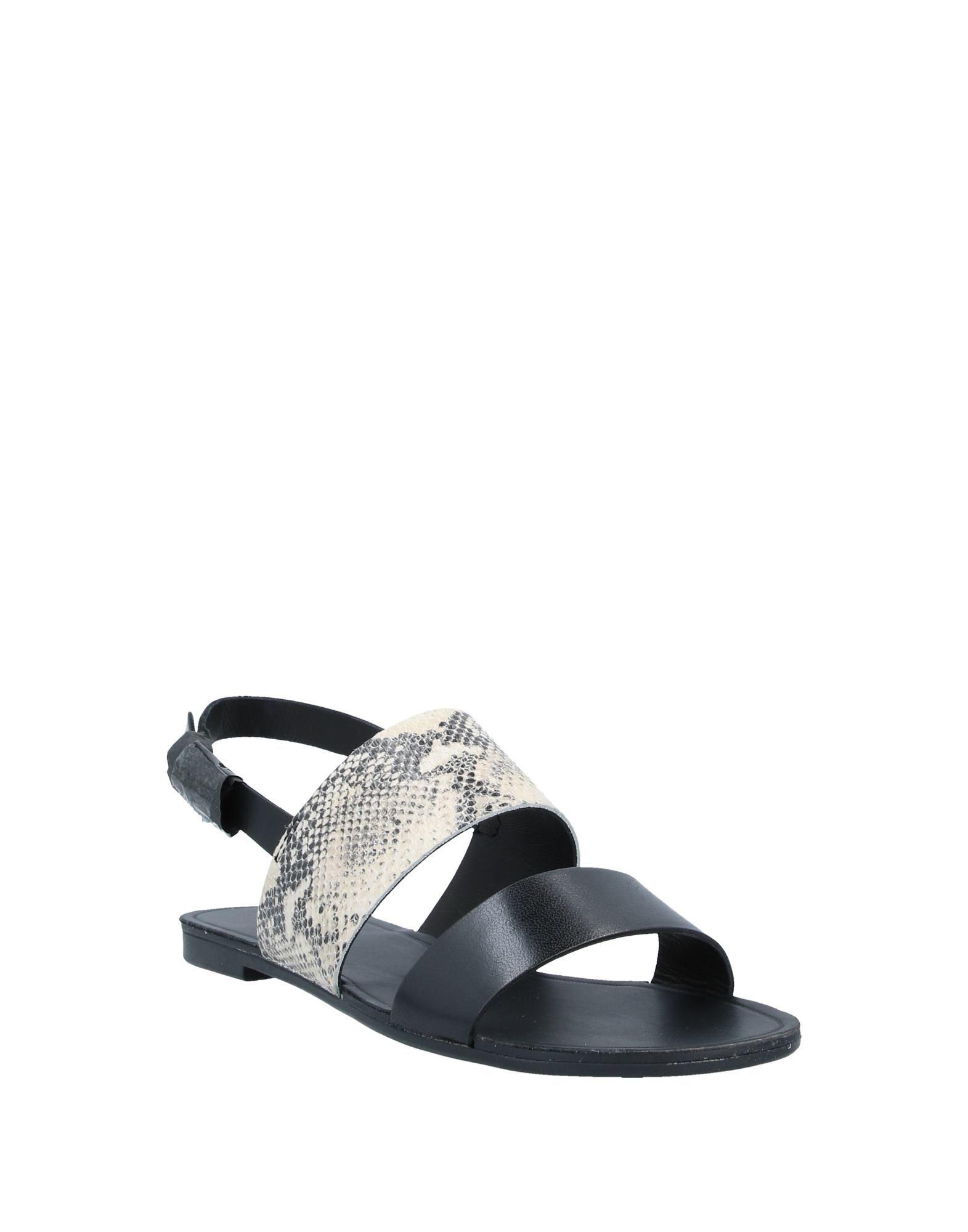 vagabond black sandals