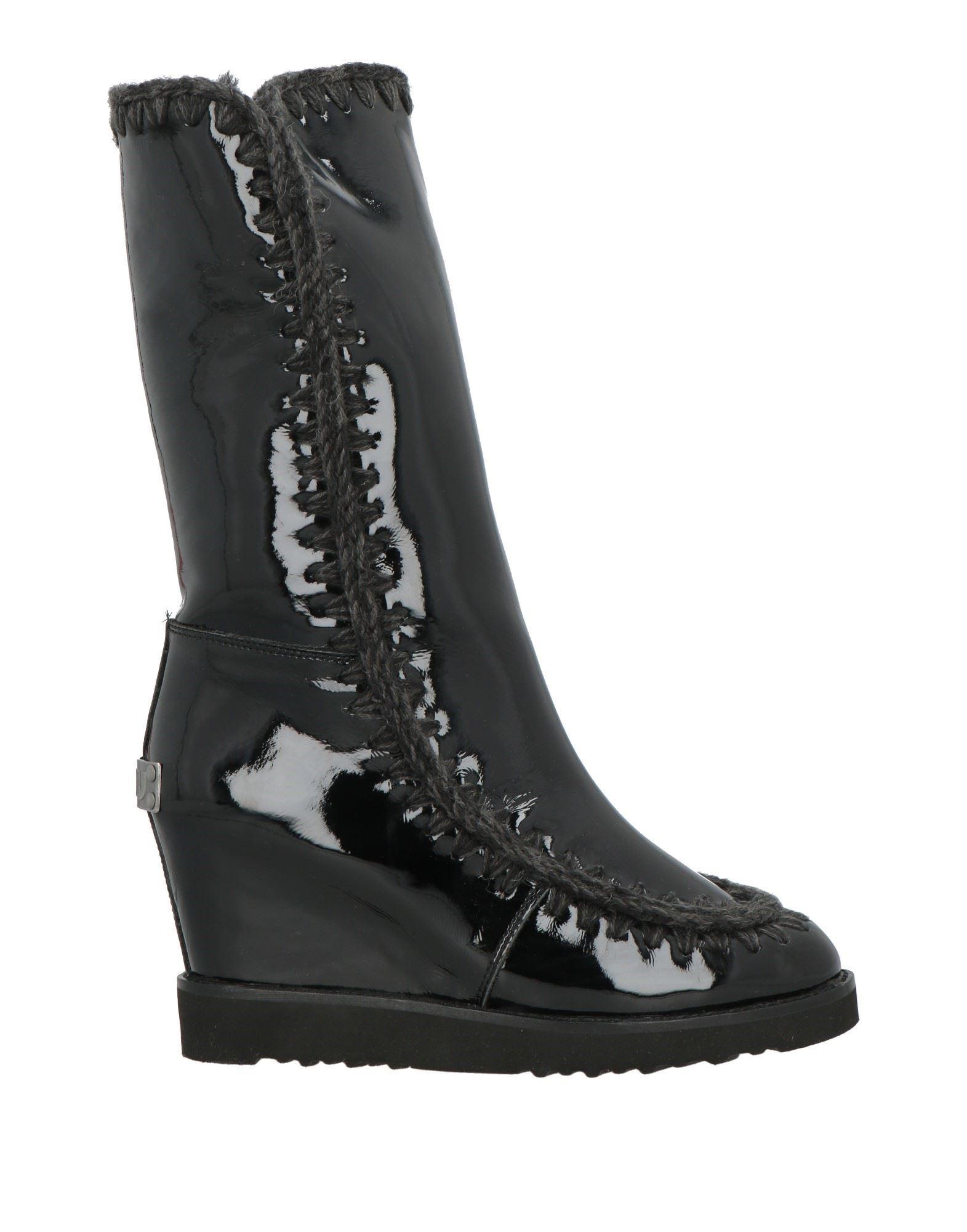 Bottes Cuissardes Pour Femme Talon Compensé Bronze - Taille 9, Occasion, Bout Ouvert