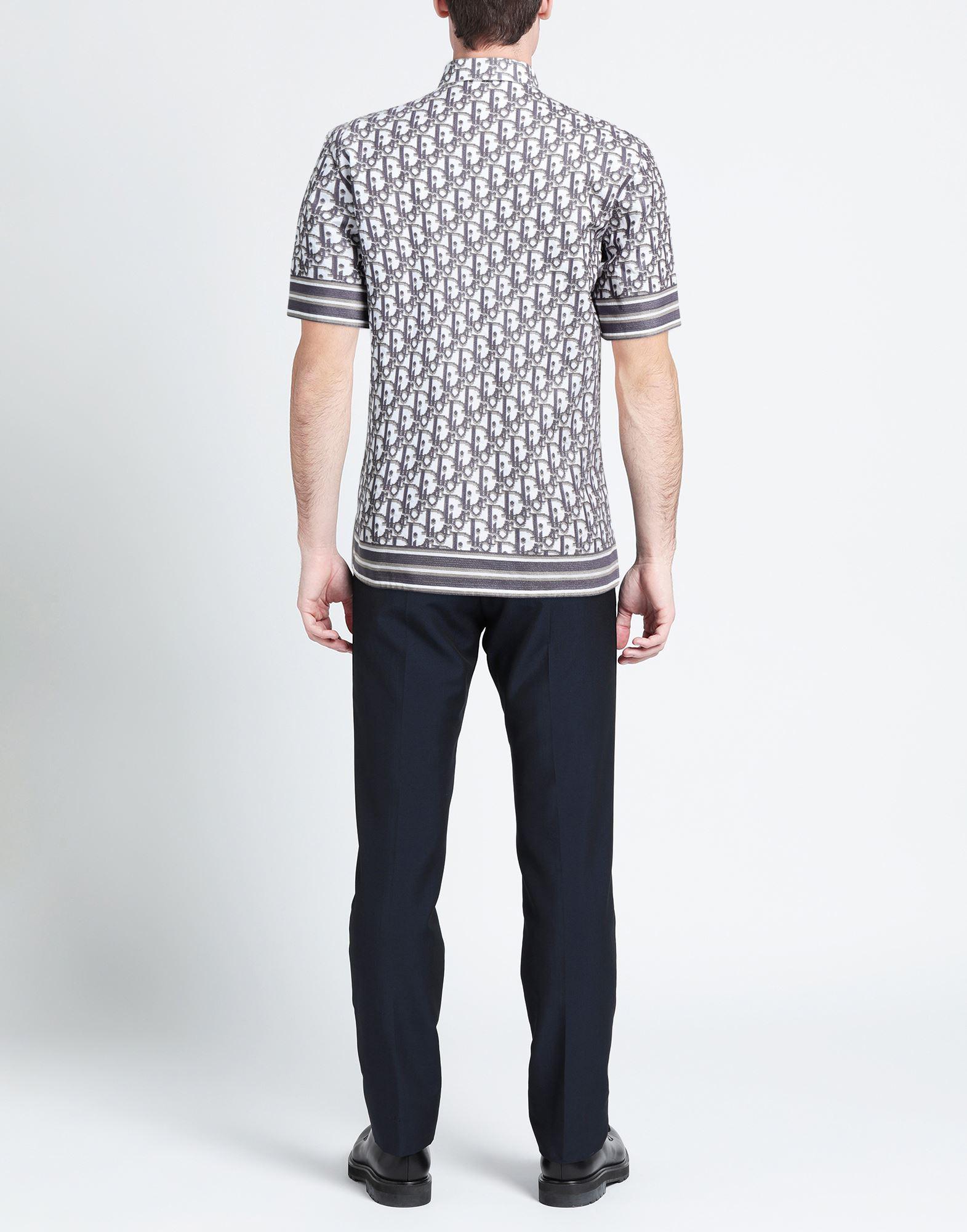 dior men's button up shirt