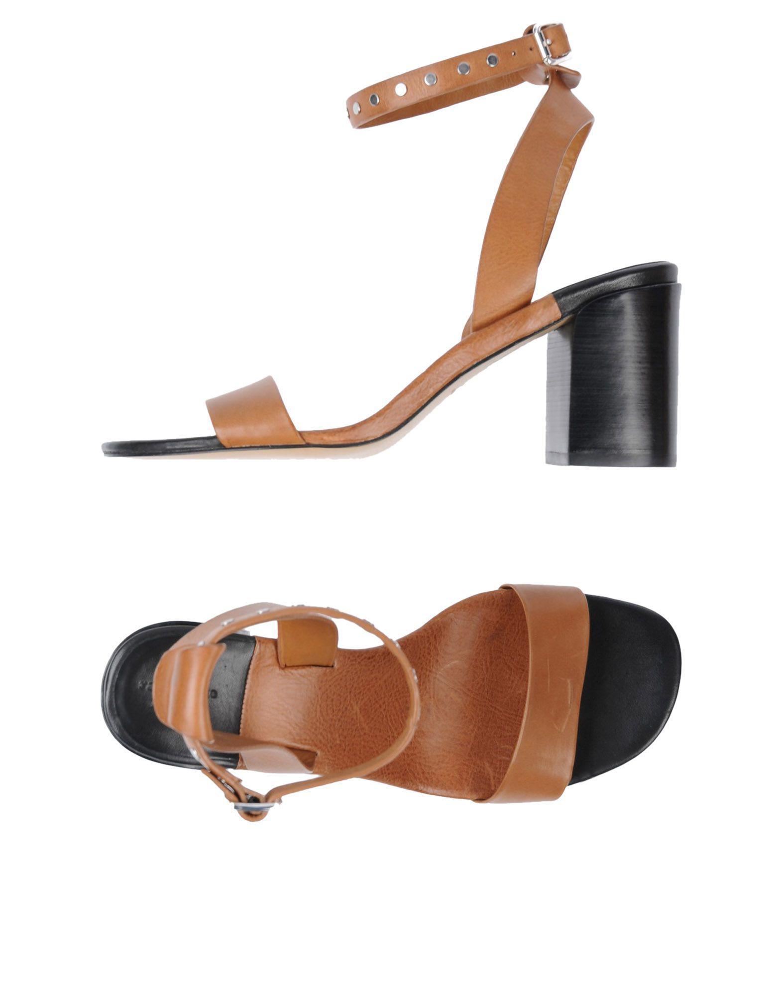 Rag & Bone Leather Sandals in Brown Lyst