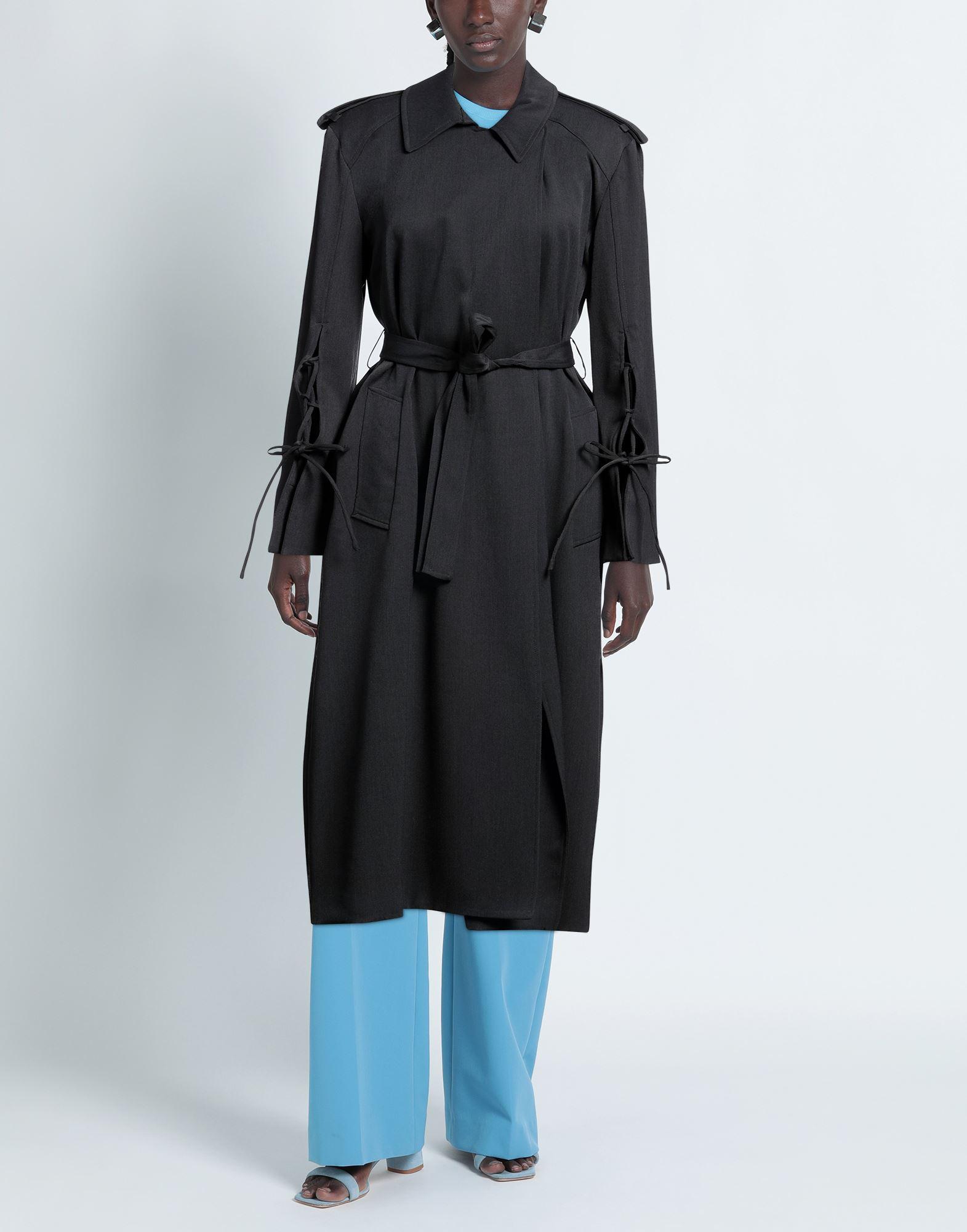 ERIKA CAVALLINI FW25 WOOL CROPPED TRENCH (Y5WV50 Y490) The