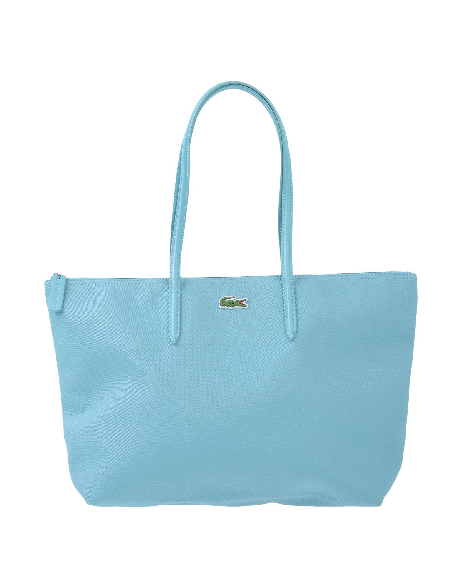 Lacoste Handbag in Blue | Lyst