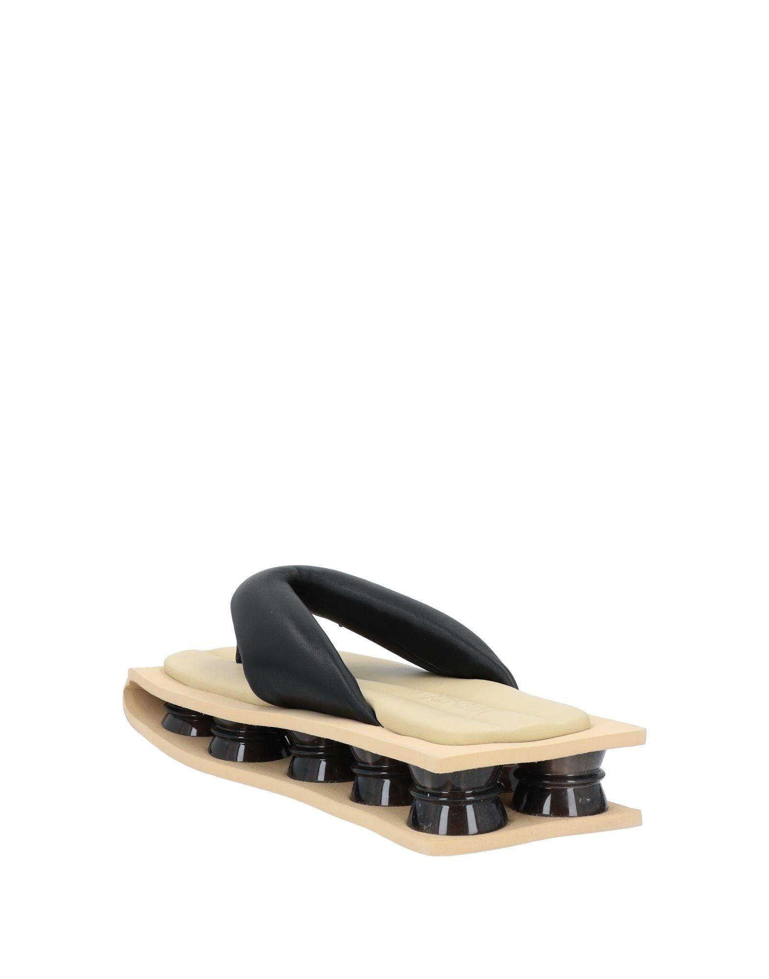 KENZO Toe Strap Sandals in Black for Men | Lyst