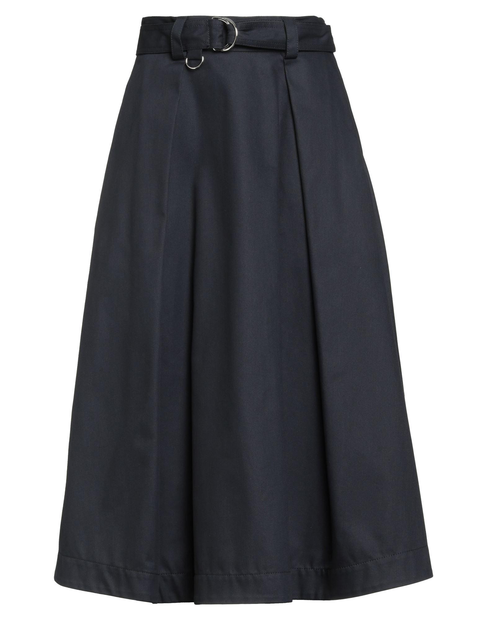 スカート MSGM Woman Skirt Black 3741MDD07247619 99 MSGM High waist midi skirt patent leather | The Fashion Square