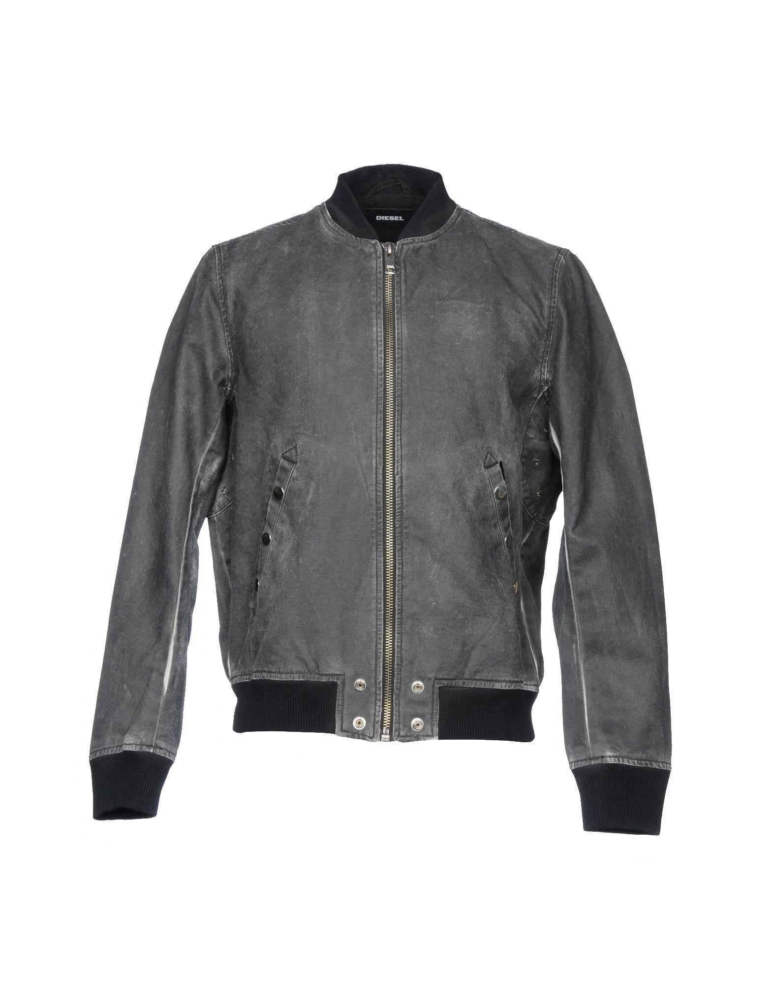 DIESEL Canvas Jackets in Grey (Gray) for Men Lyst