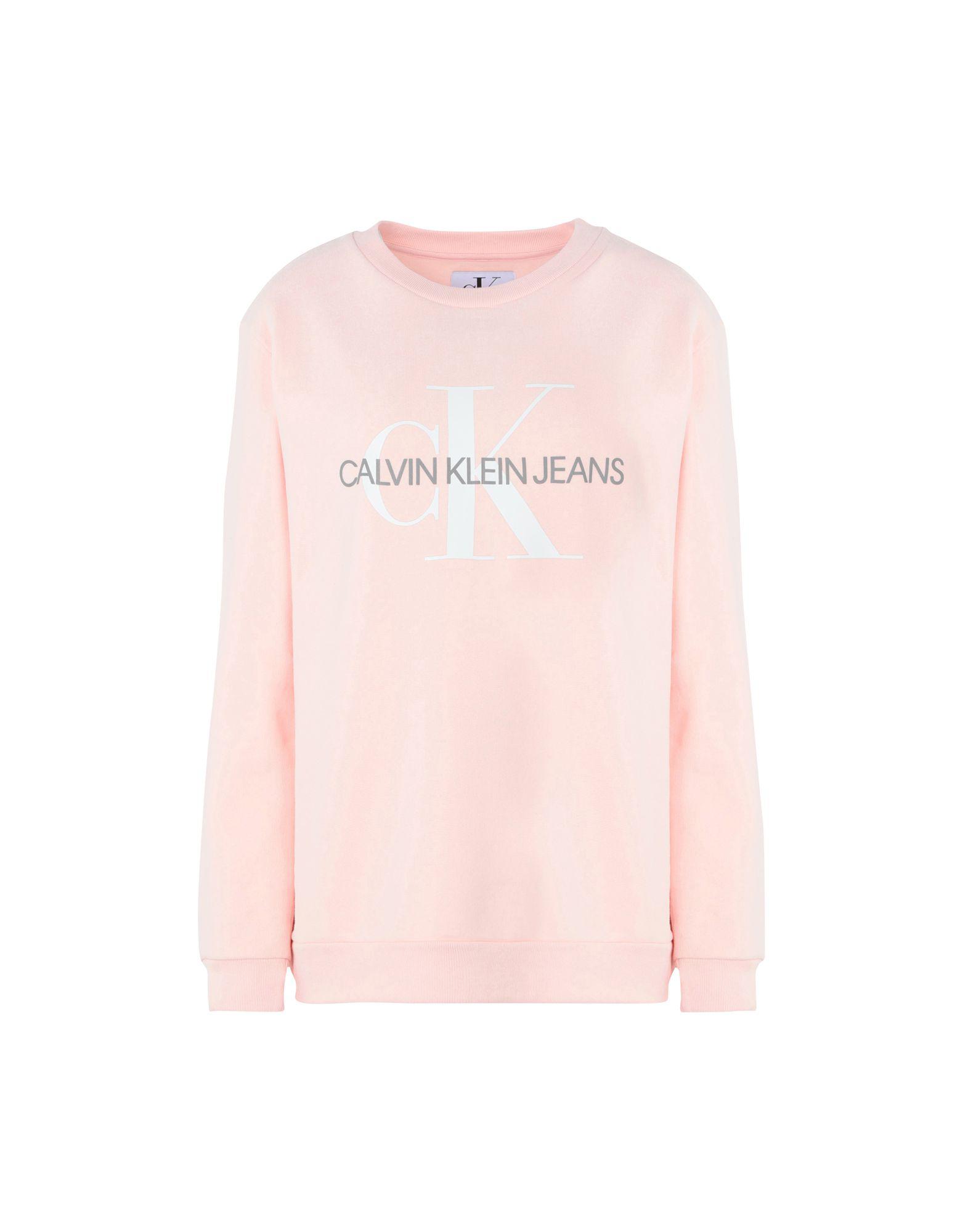 Light Pink Calvin Klein Sweatshirt on Sale, 54% OFF | www.colegiogamarra.com
