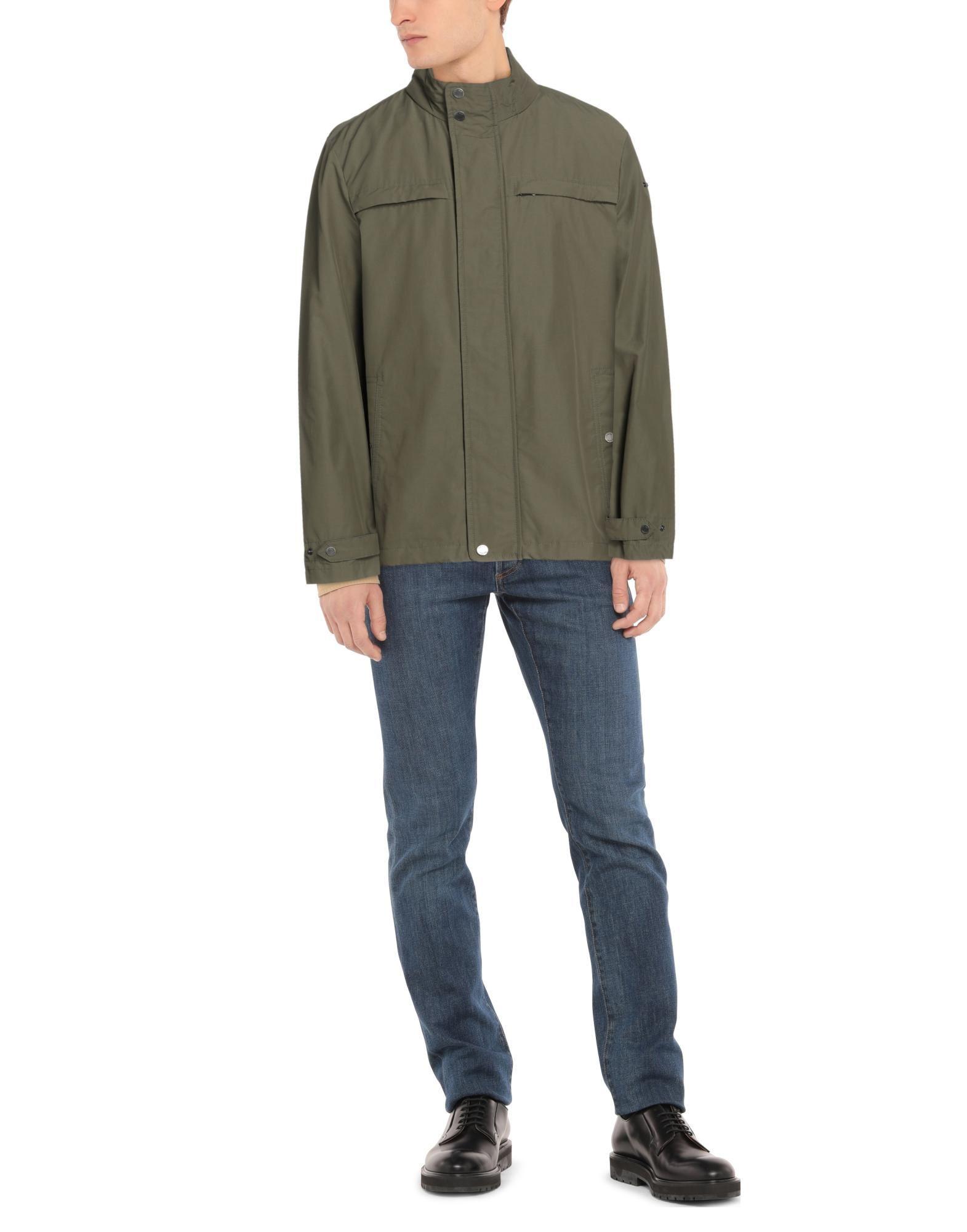 Geox Jacket in Military Green (Green) for Men | Lyst