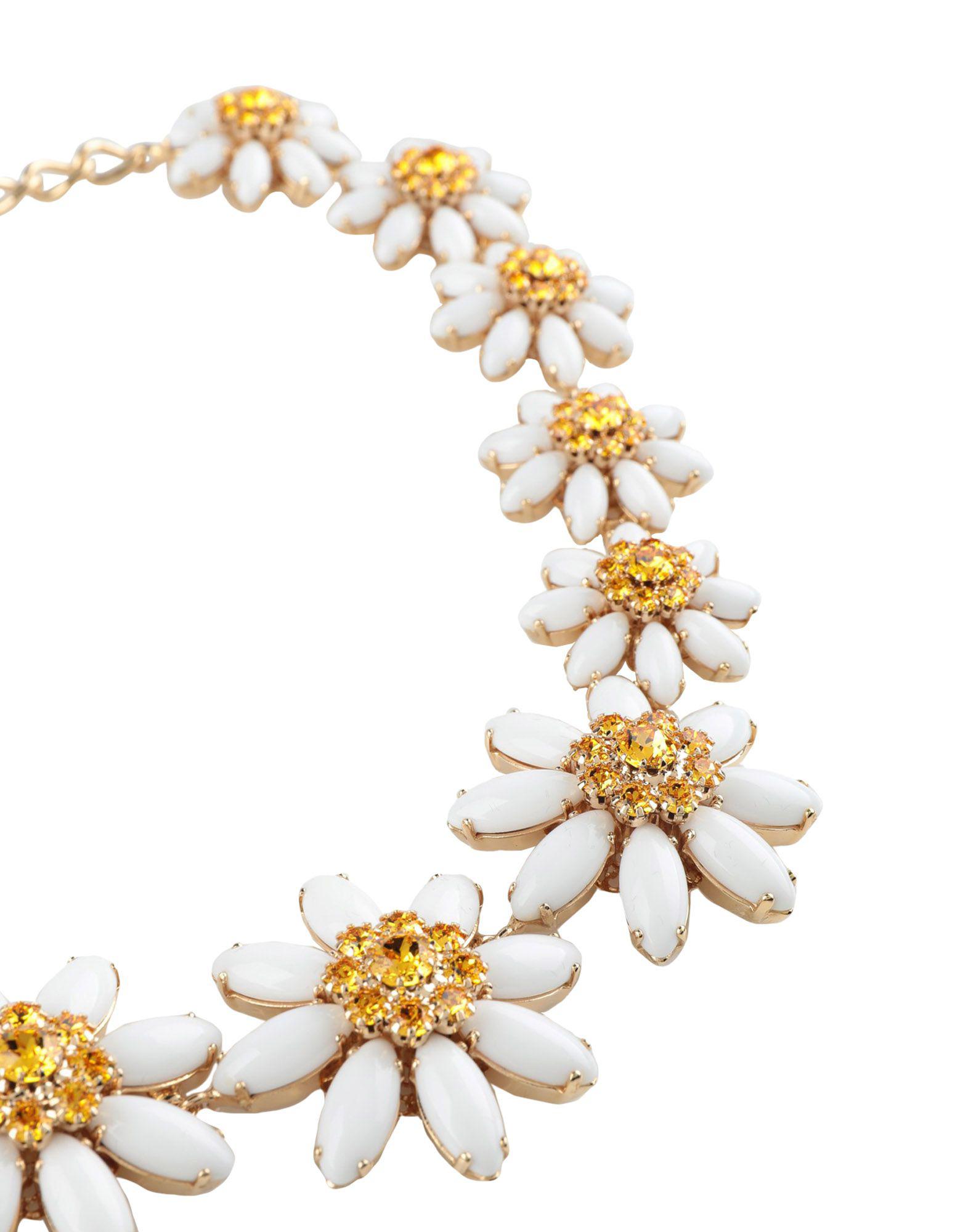 Dolce & Gabbana Necklace in White - Lyst