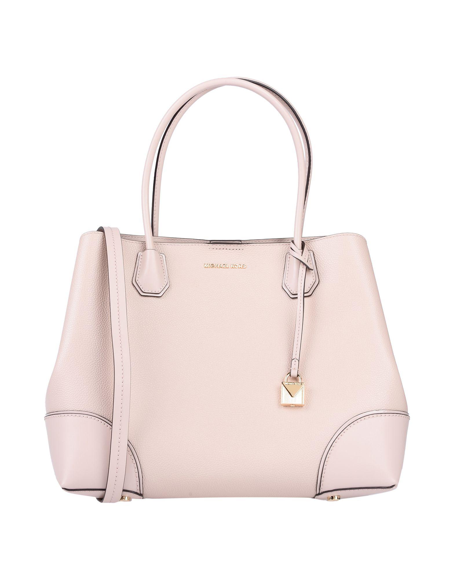 MICHAEL Michael Kors Leather Handbag in Light Pink (Pink) - Lyst