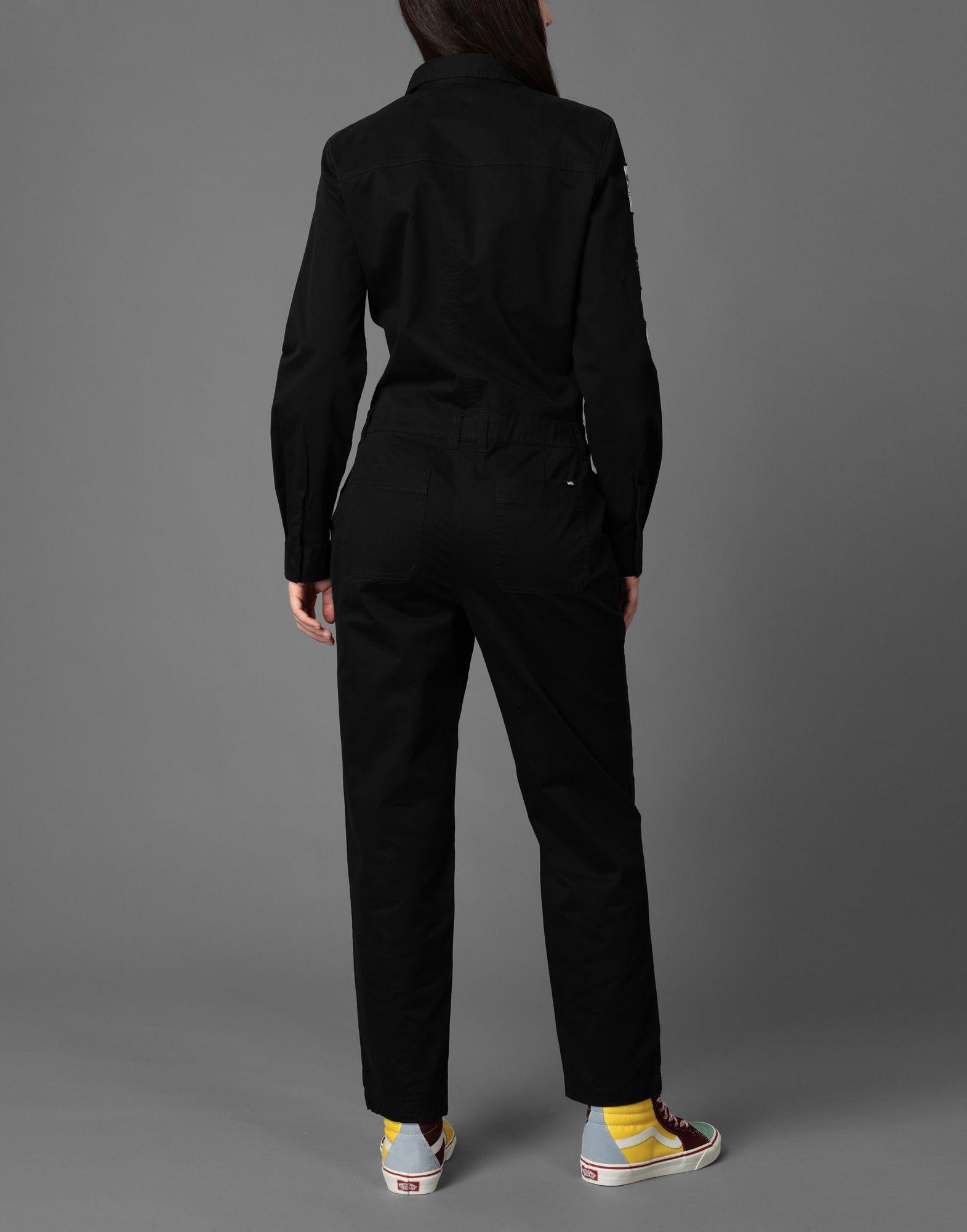 Vans Cotton Jumpsuit in Black Lyst