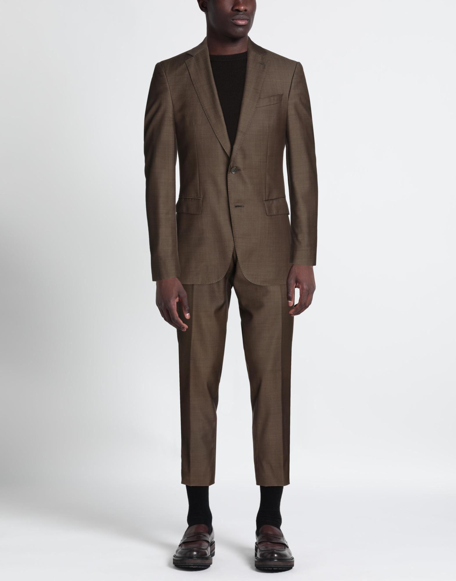 BOSS by HUGO BOSS Suit in Brown for Men | Lyst