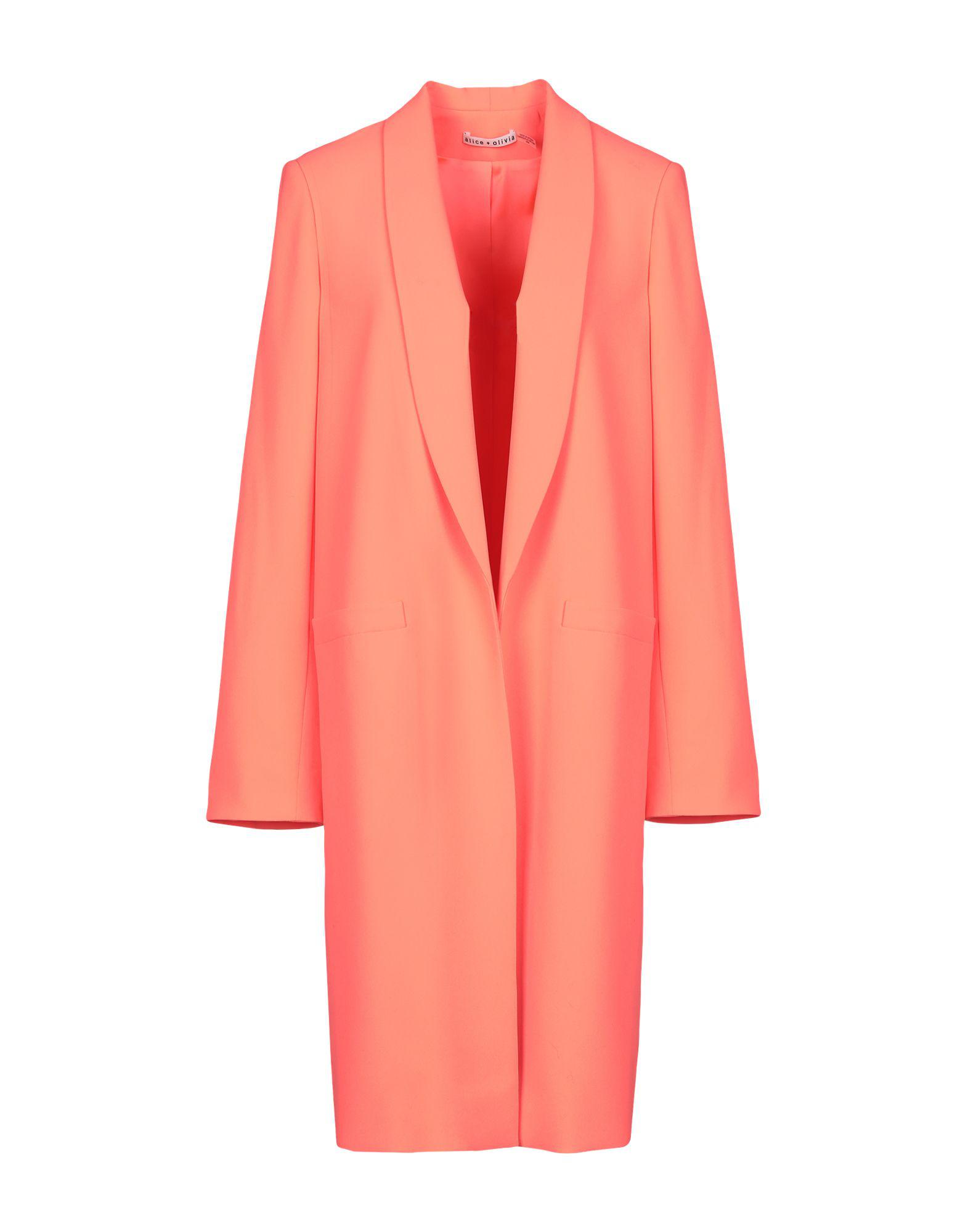 alice and olivia red suit