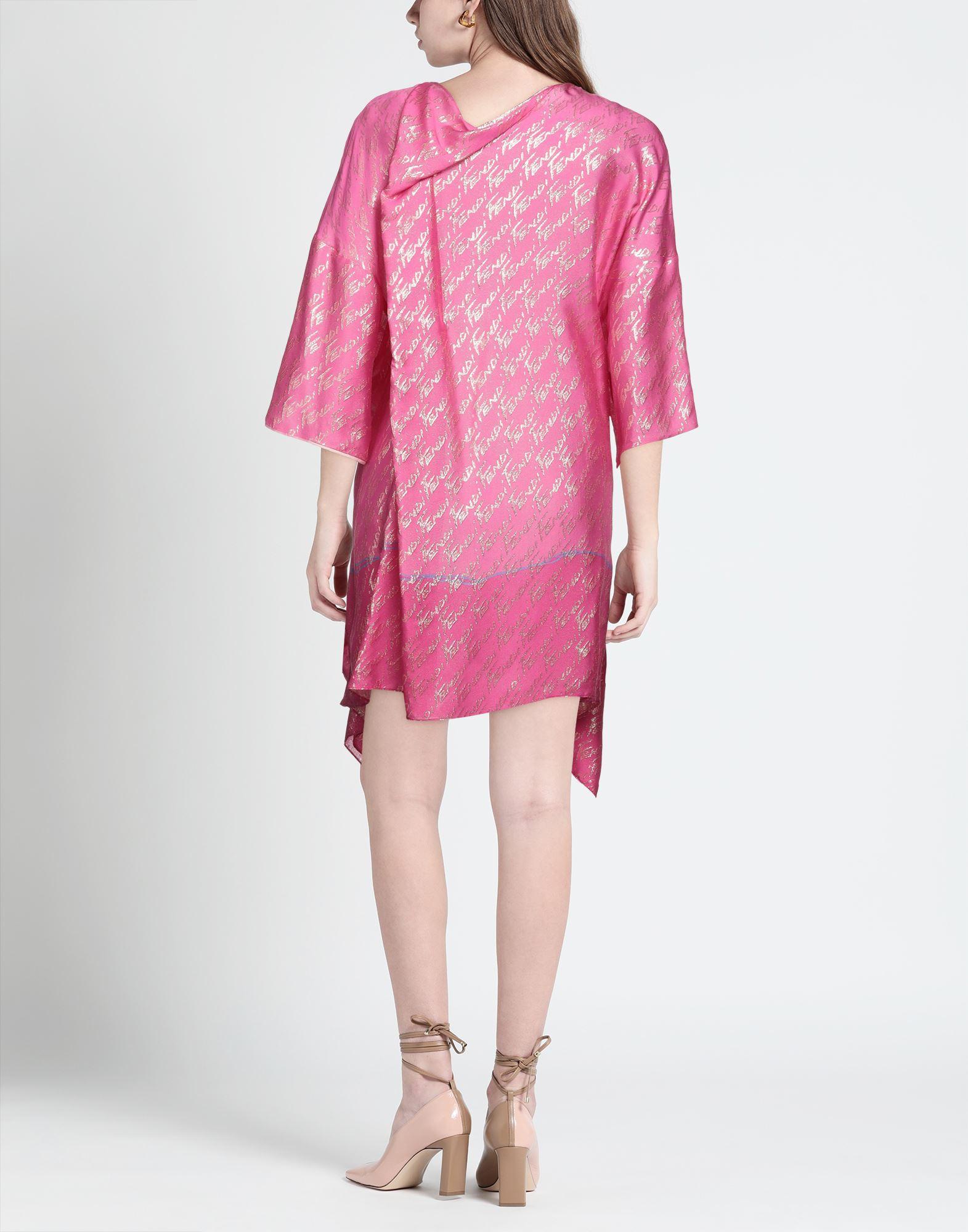 fendi beach dress FENDI Summer Vertigo Blue Logo Dress – Caroline's Fashion Luxuries main image 1