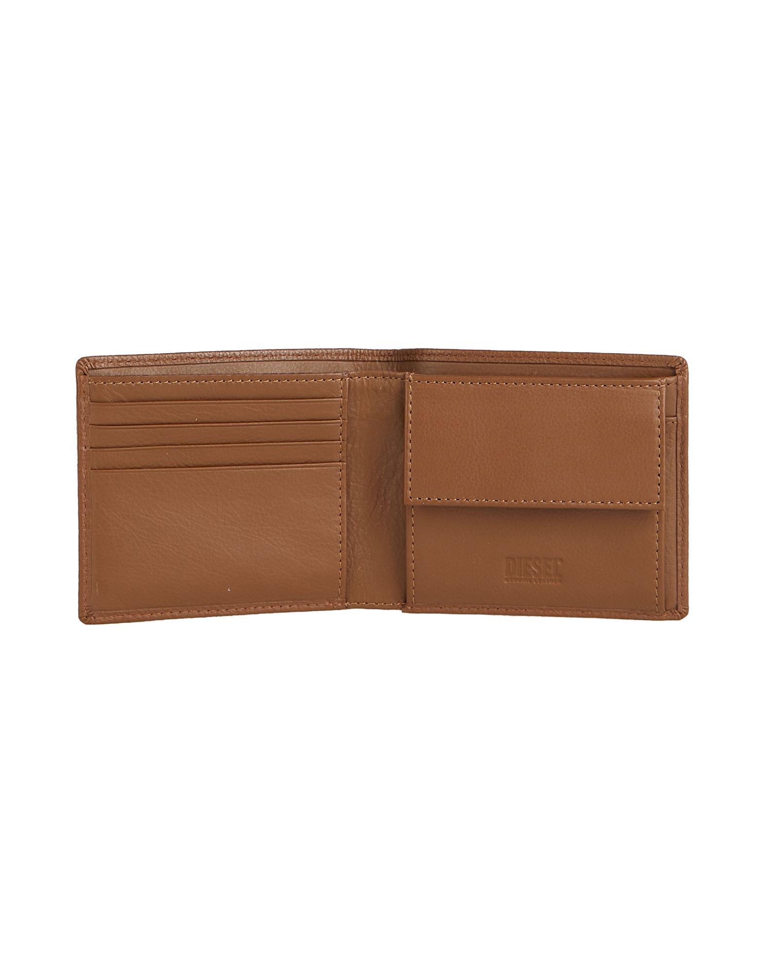 DIESEL Wallet Leather in Brown for Men | Lyst UK
