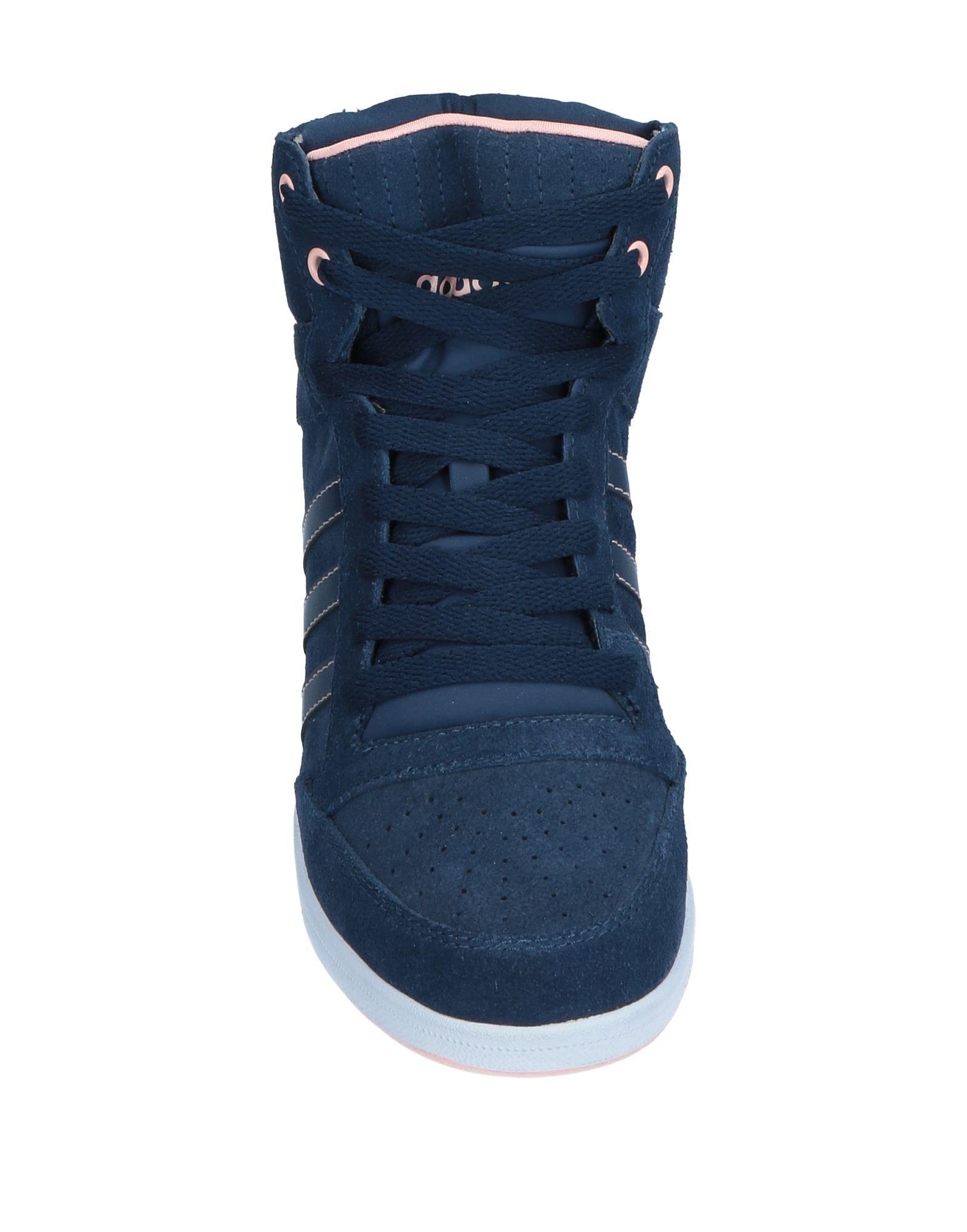Adidas Neo Suede High-tops \u0026 Sneakers in Dark Blue (Blue) - Lyst