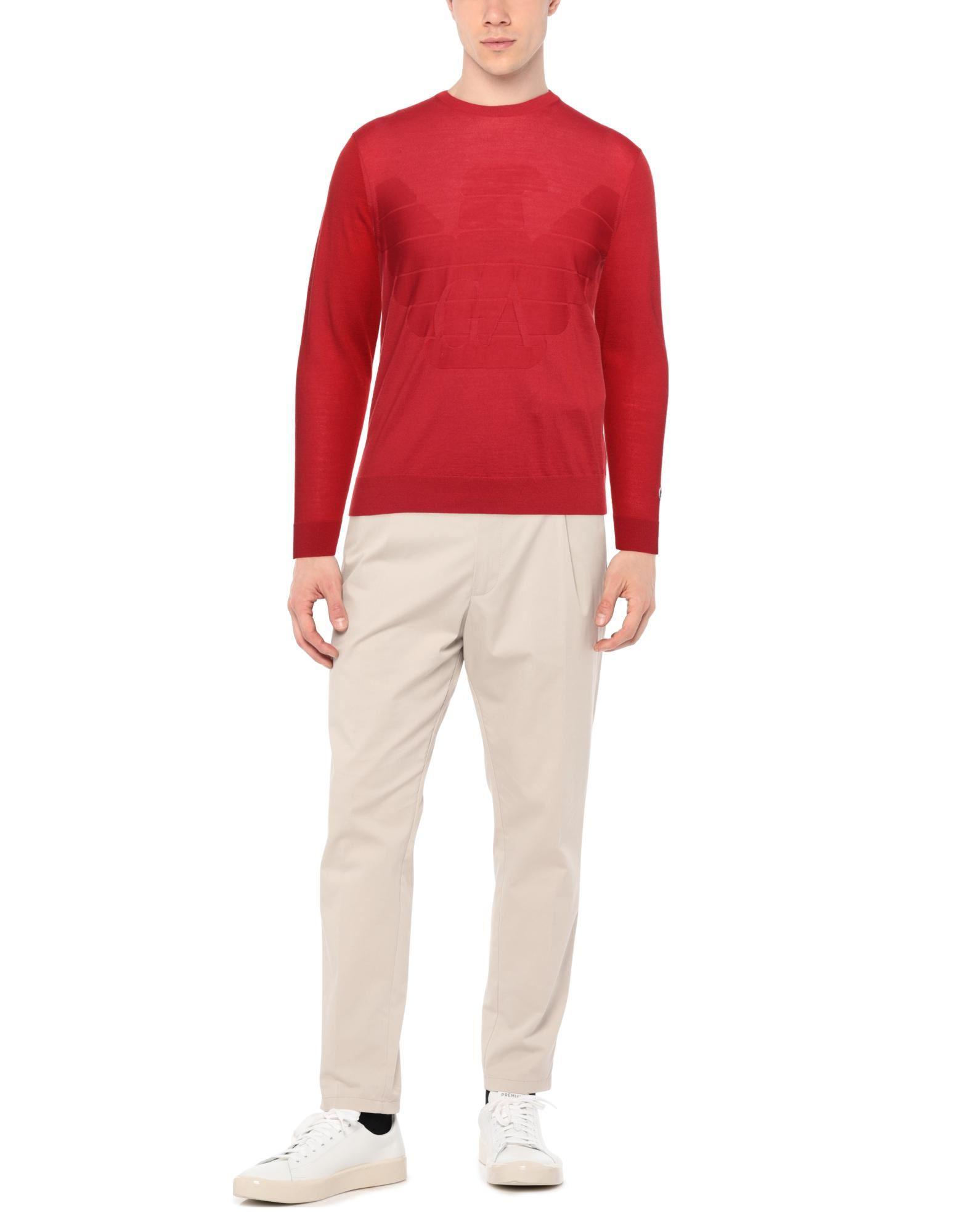 Emporio Armani Sweater in Red for Men 